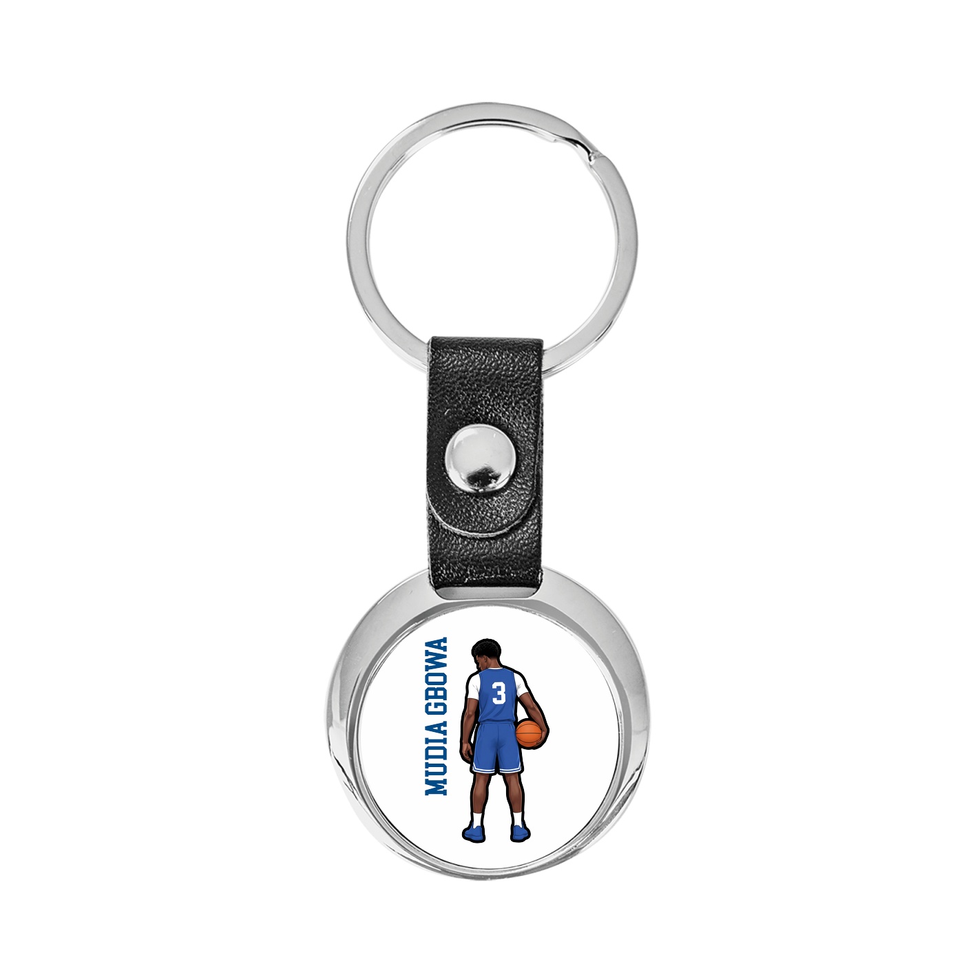 Key Chain — Name Vertical in Classic