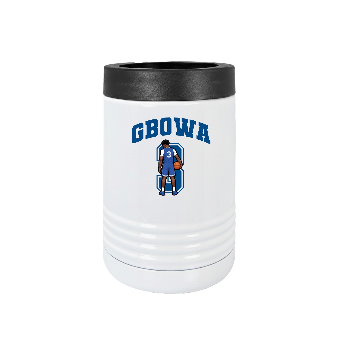 Beverage Holder — Number in White
