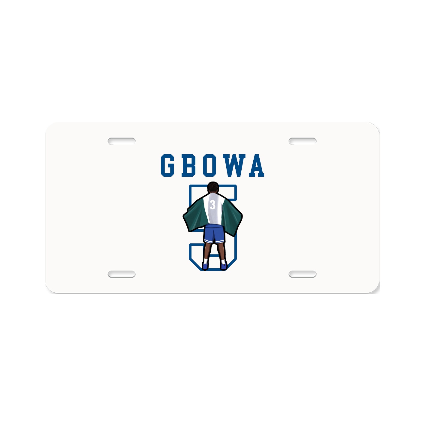 License Plate — Shirsey in Classic