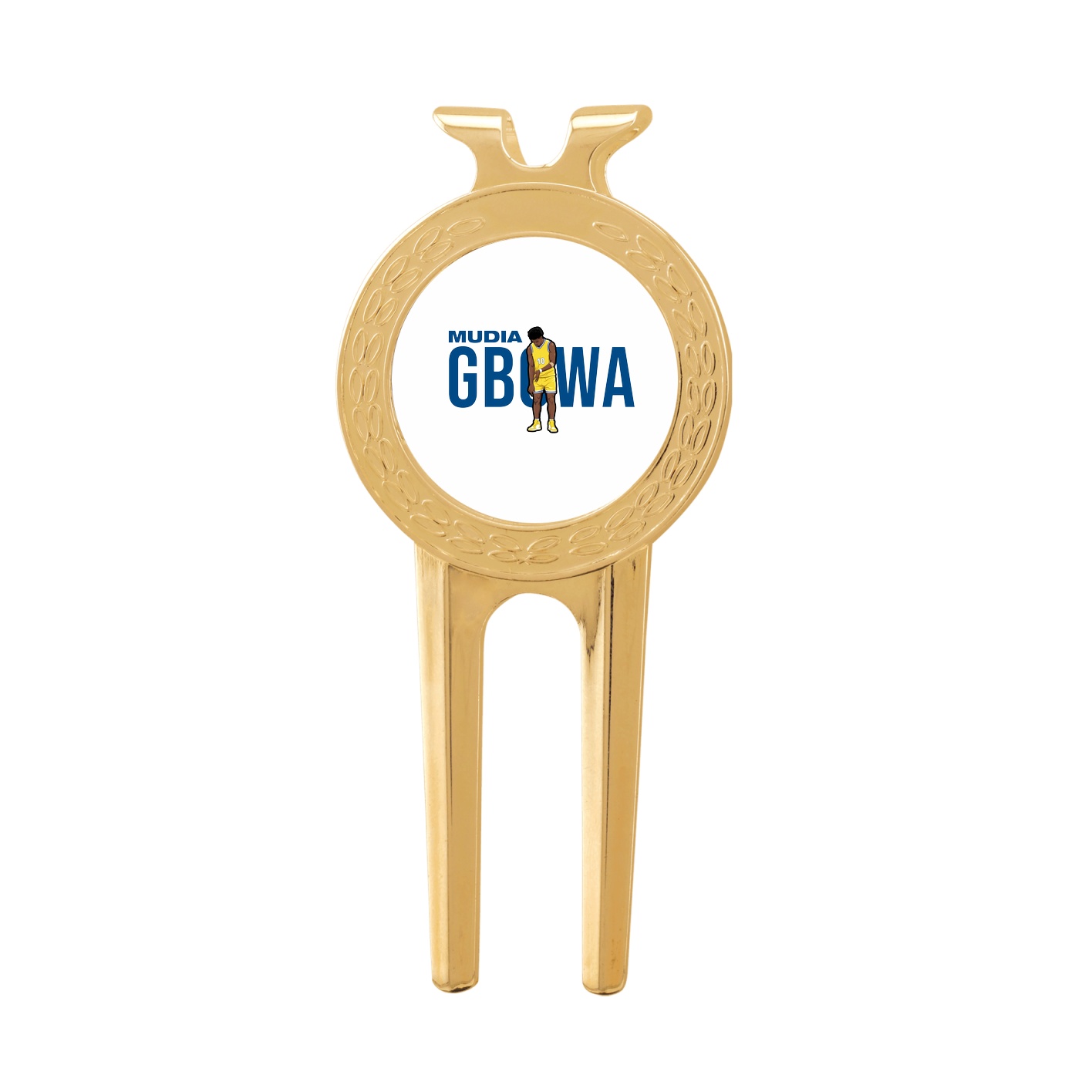 Divot Tool with Ball Marker — Player Name in Classic