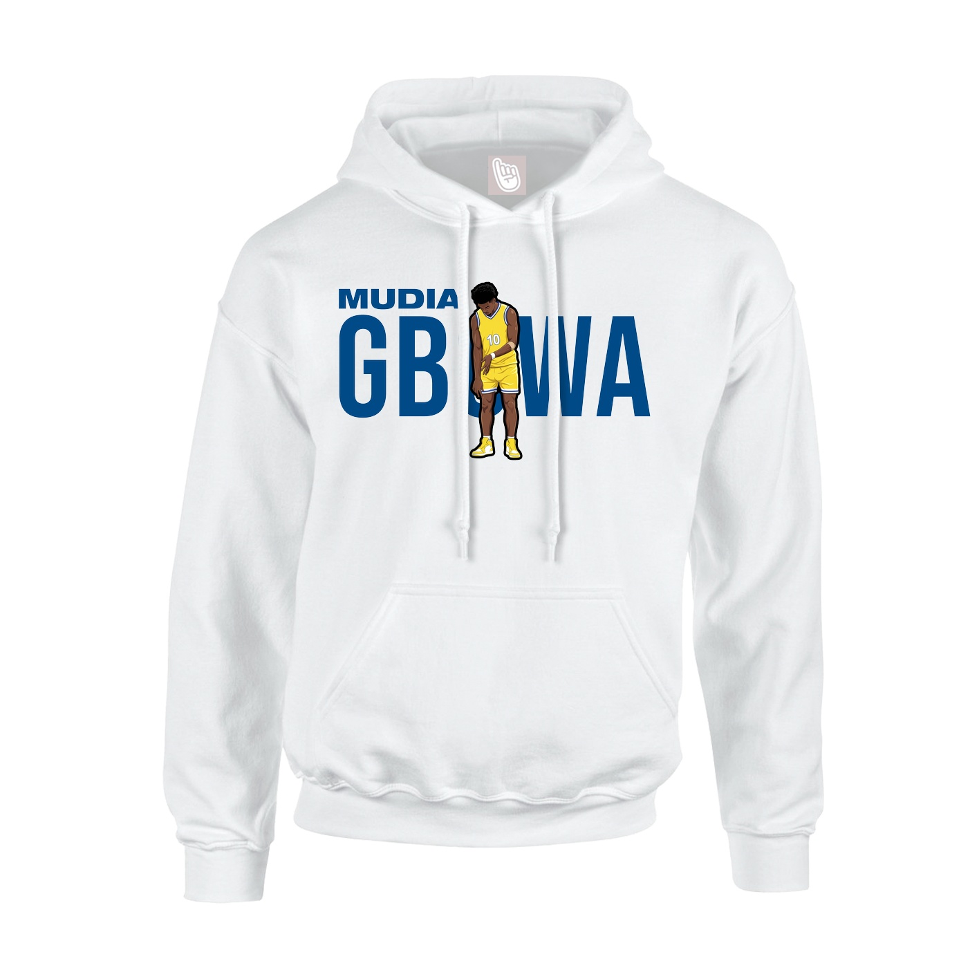 Hoodie — Player Name in White