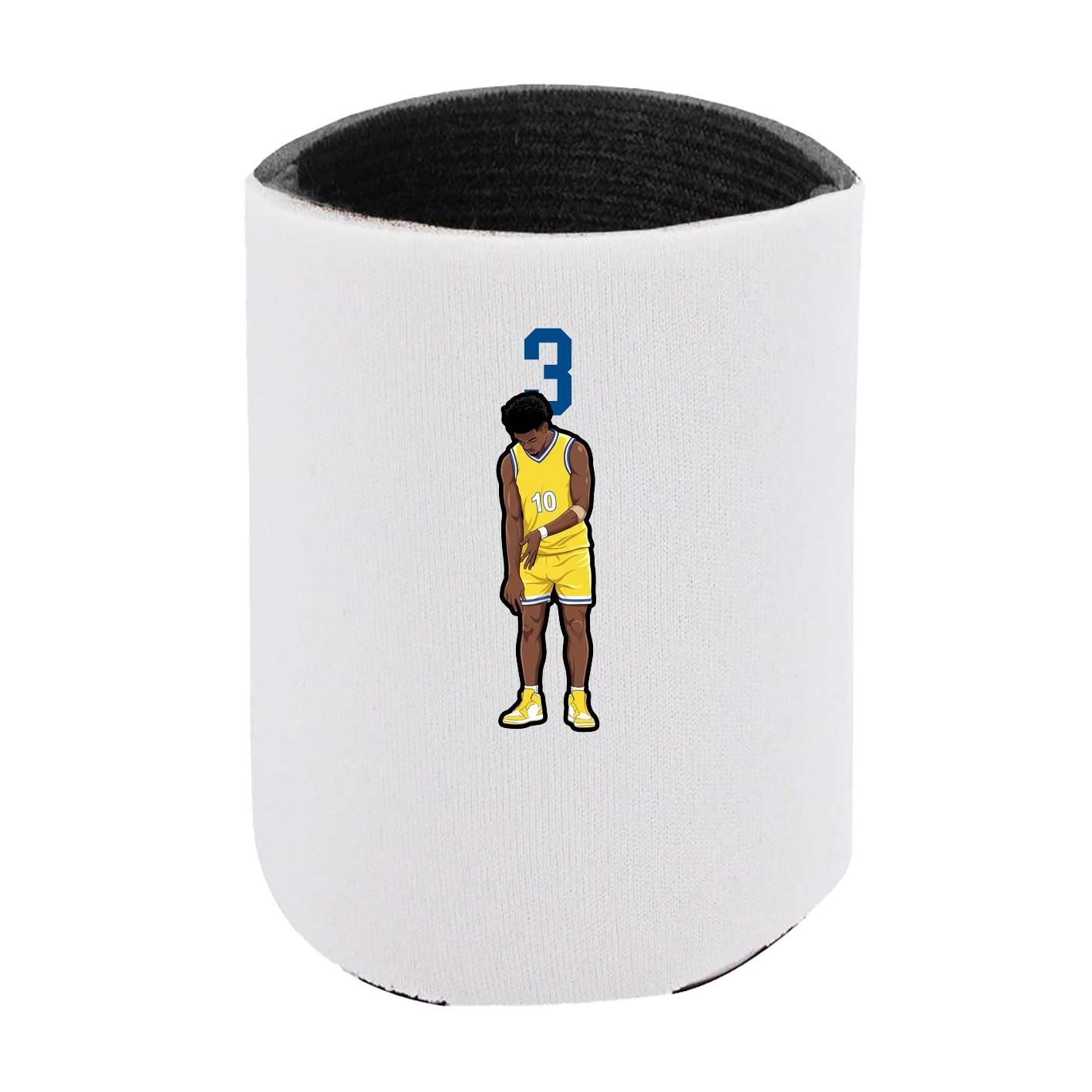 Can Holder — Number Top in White