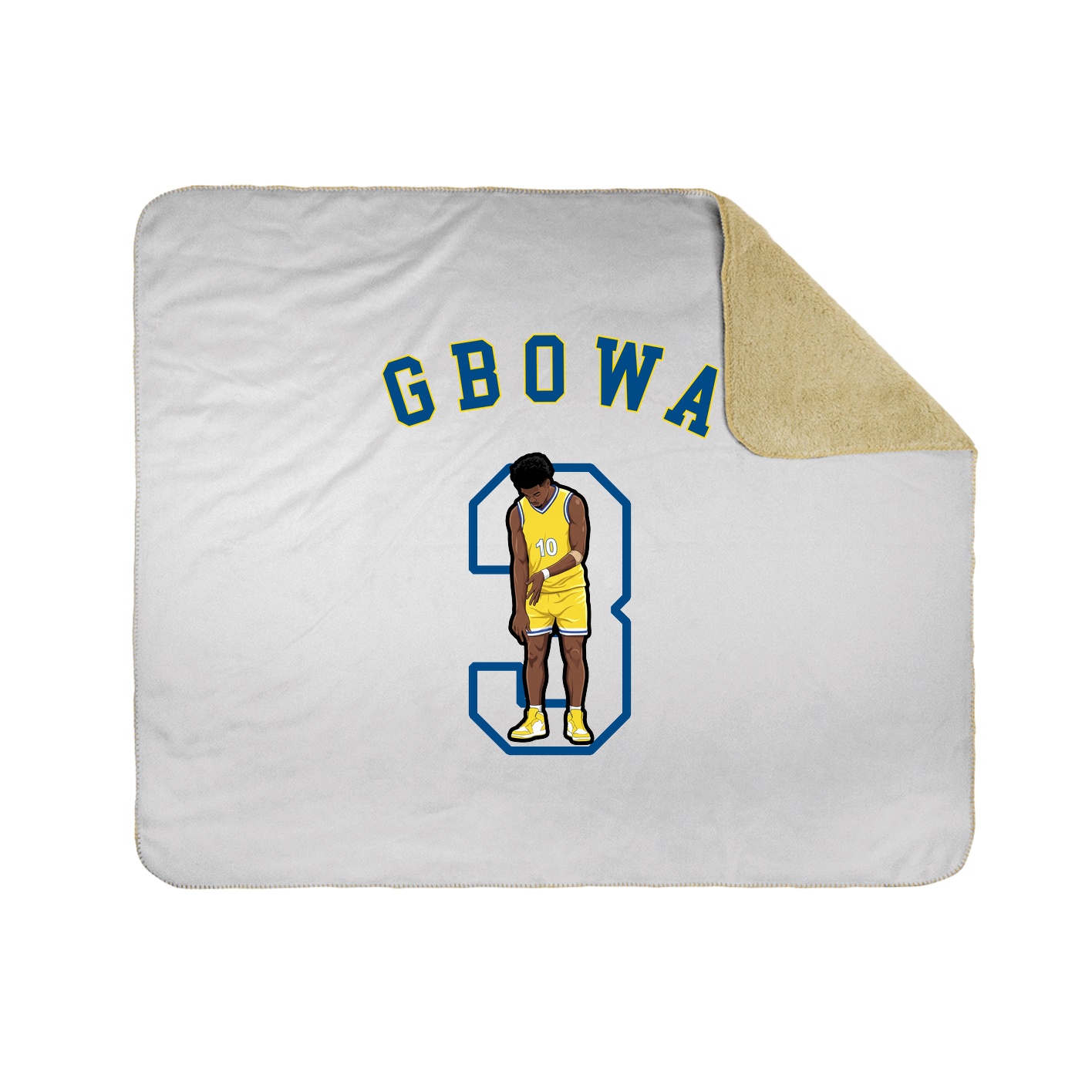 Throw Blanket — Shirsey Arch in White