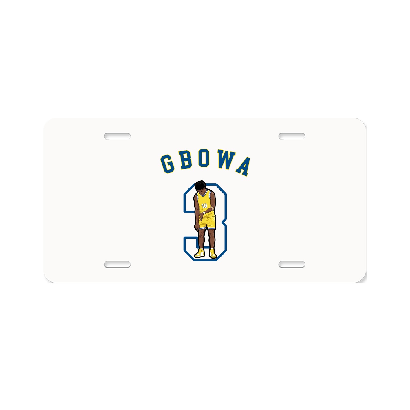 License Plate — Shirsey Arch in Classic