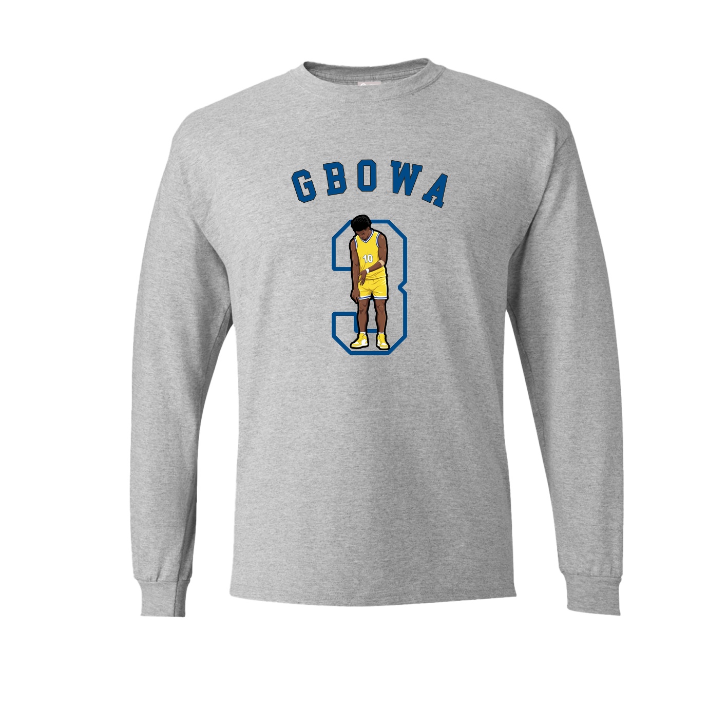 Long Sleeve Tee — Shirsey Arch in Grey