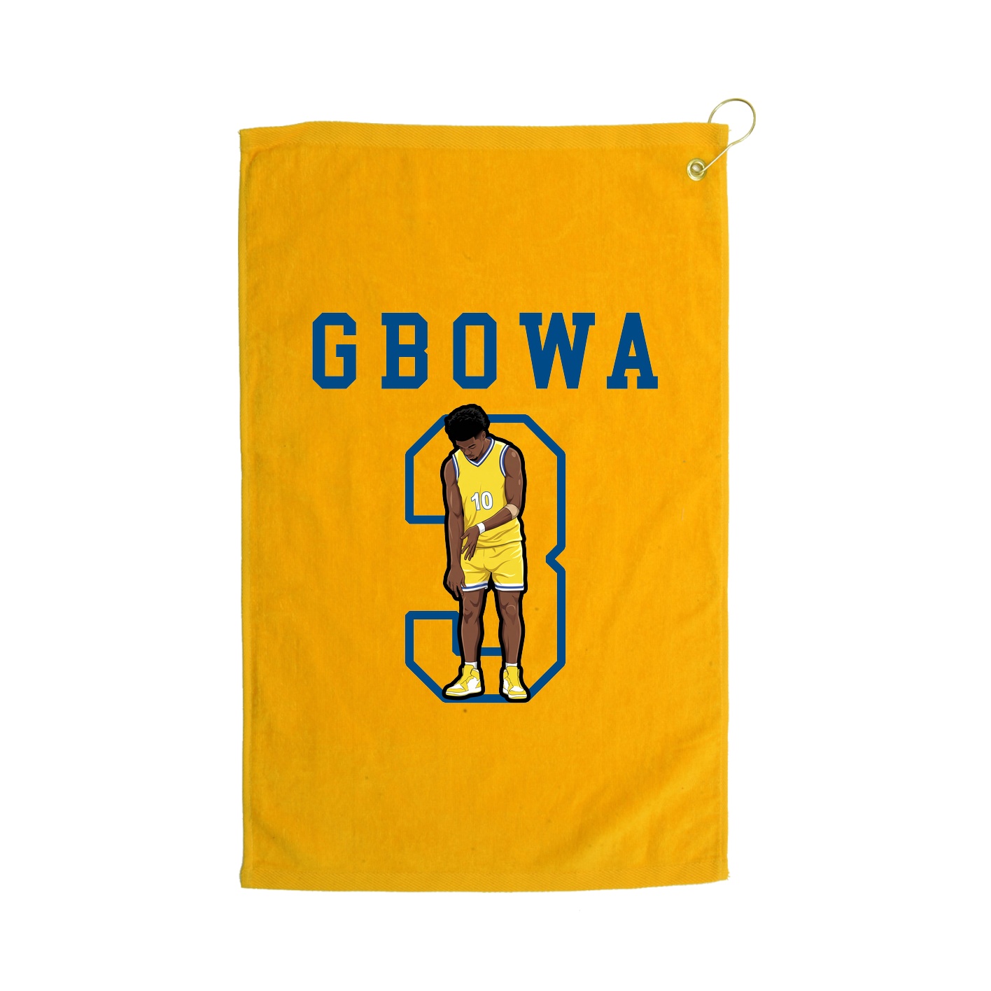 Golf Towel — Shirsey in Gold