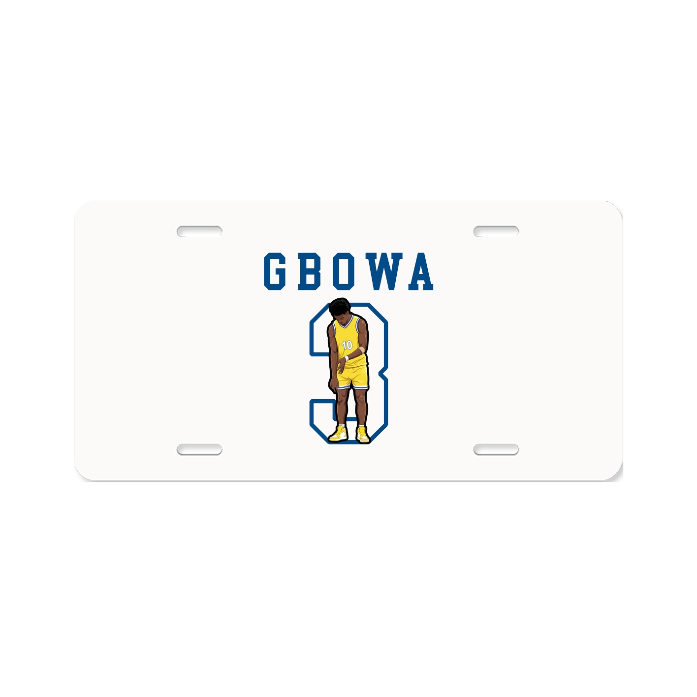 License Plate — Shirsey in Classic