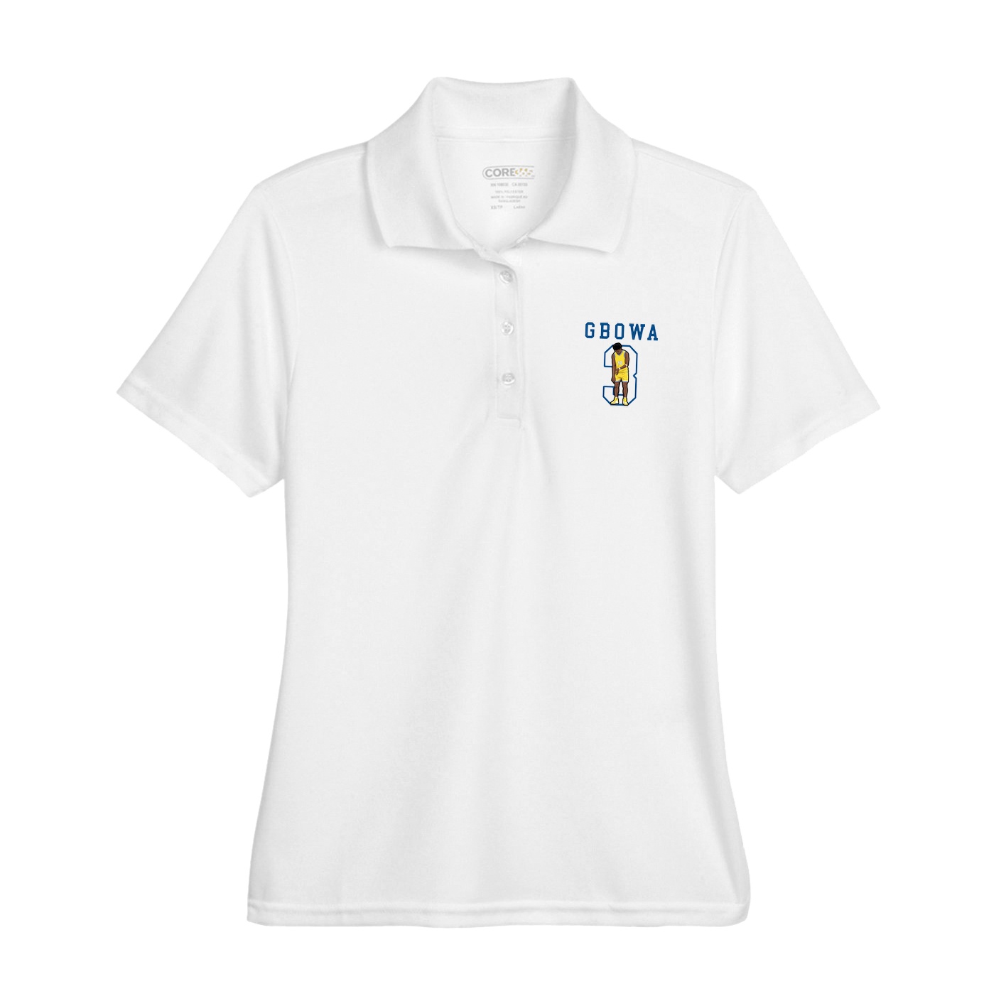 Womens Performance Polo — Shirsey in White