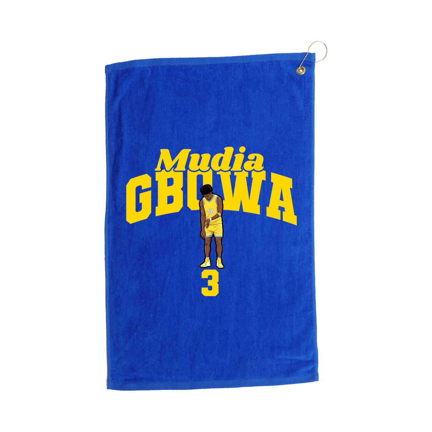 Golf Towel — Signature Arch in Royal