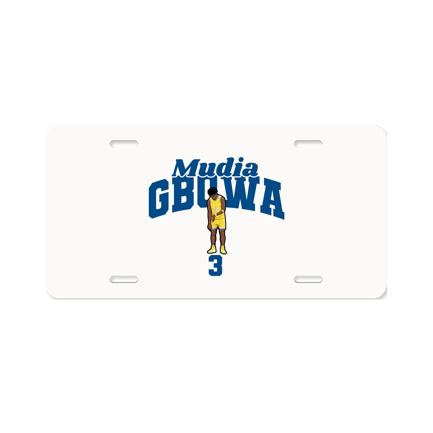License Plate — Signature Arch in Classic