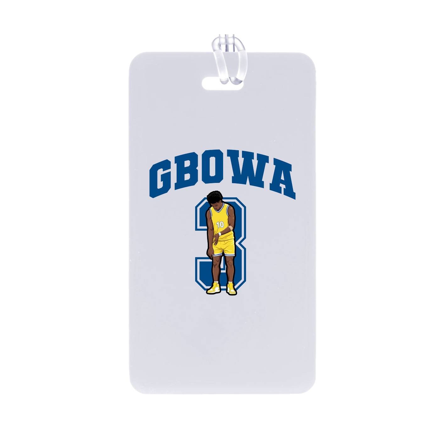 Bag Tag — Number in Classic
