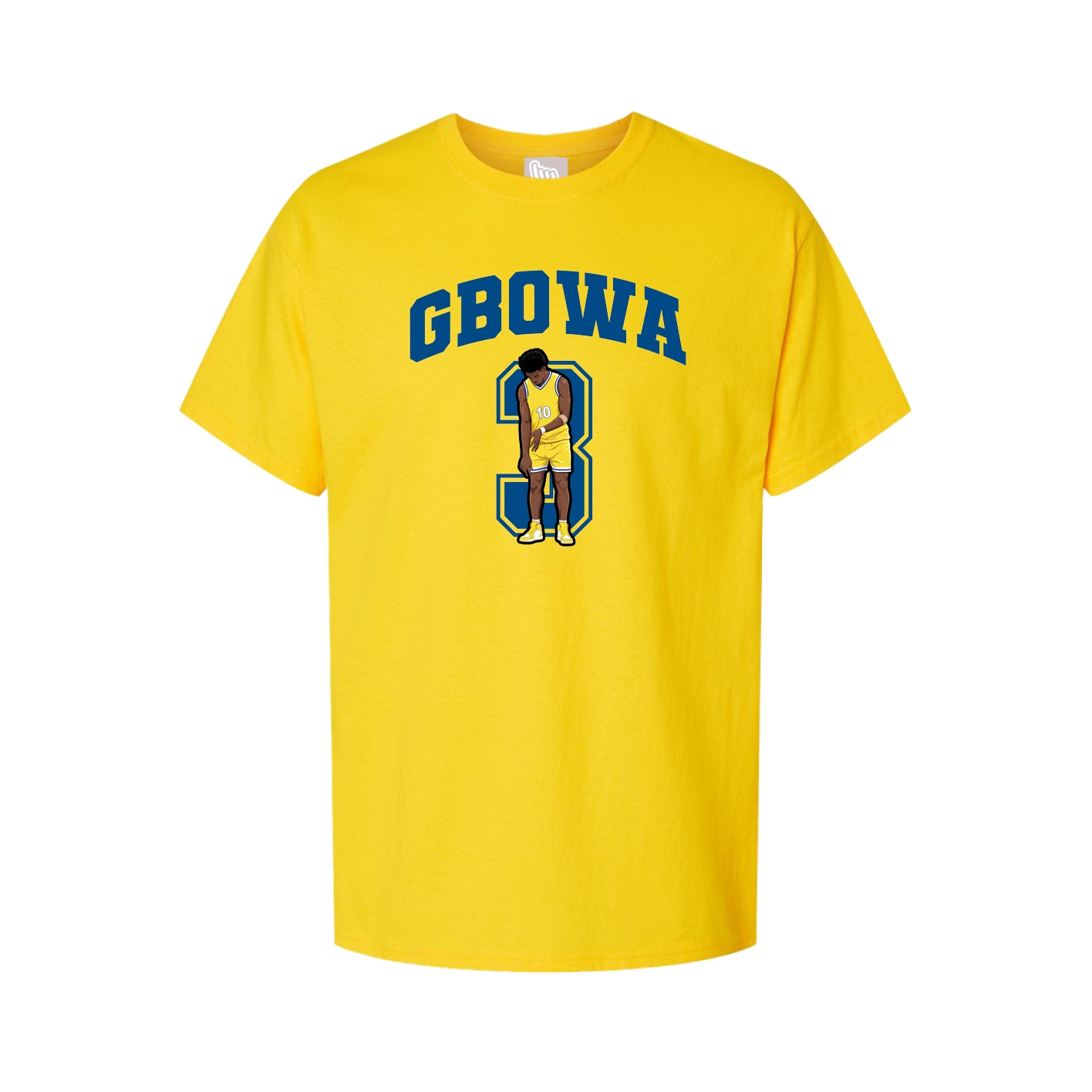Tee — Number in Gold
