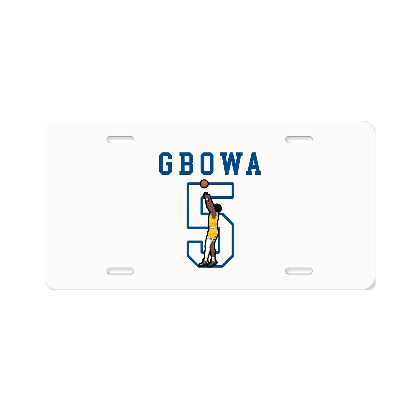 License Plate — Shirsey in Classic