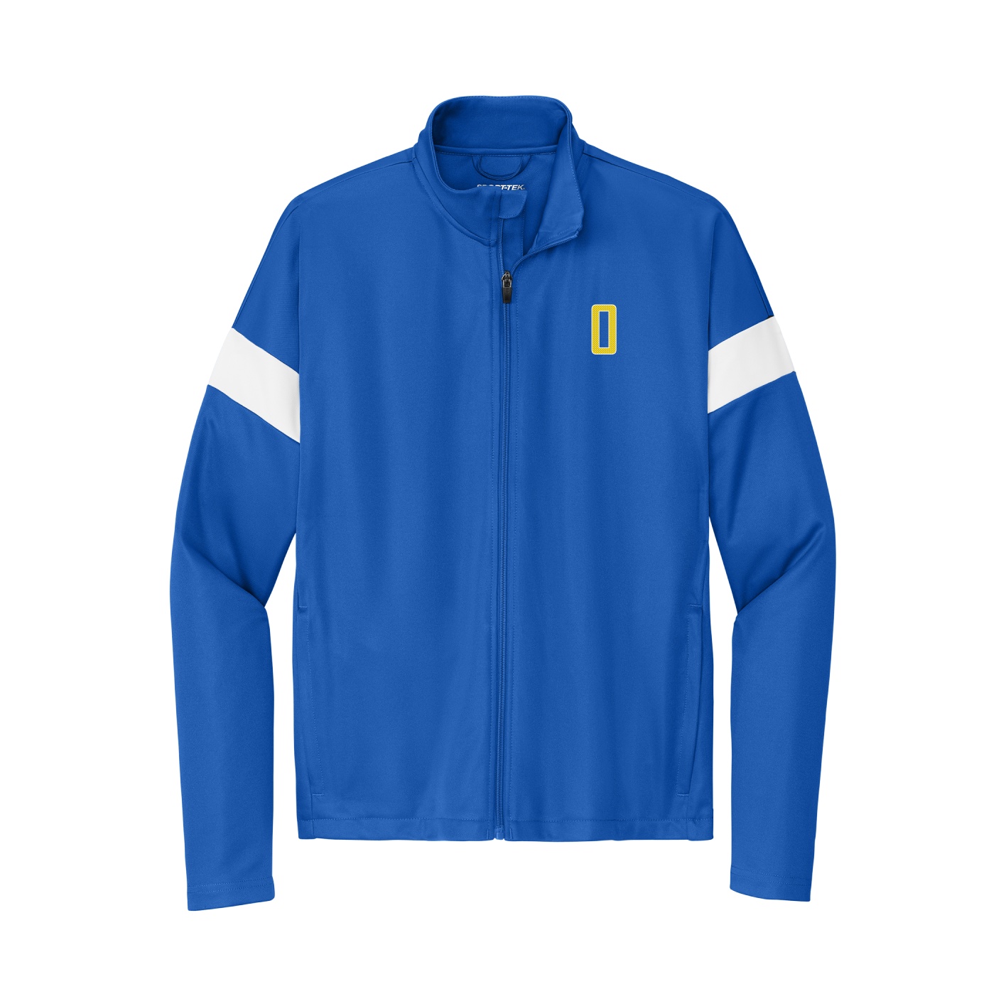 Team Travel Full-Zip Jacket — Front Shirsy in Royal/White