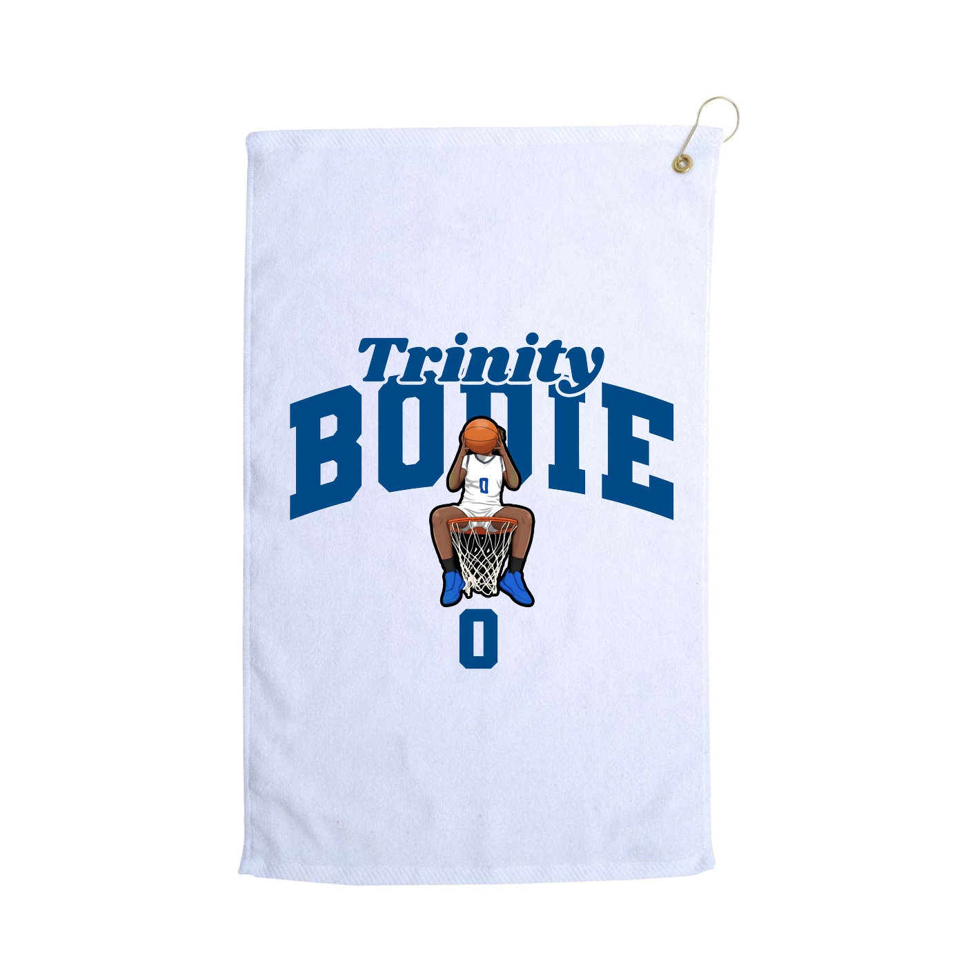 Golf Towel — Signature Arch in White