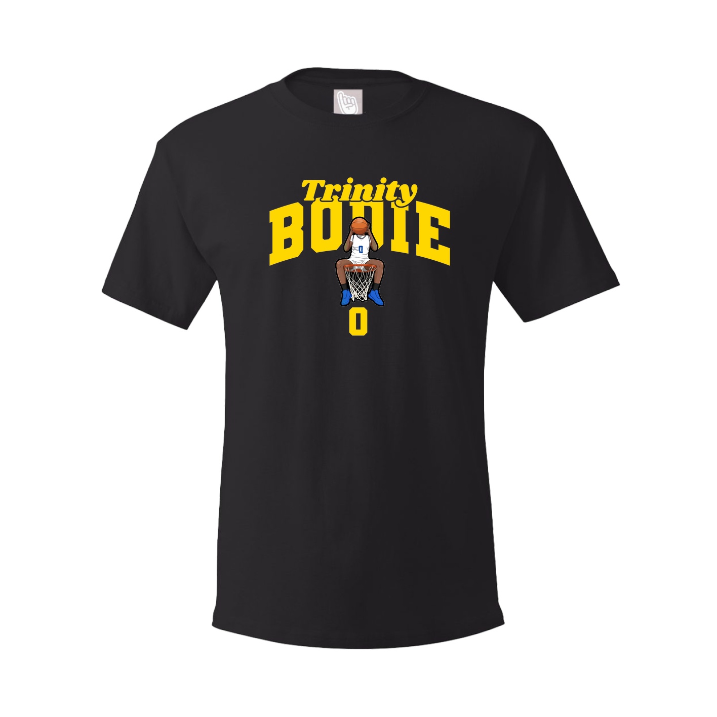 Youth Tee — Signature Arch in Black