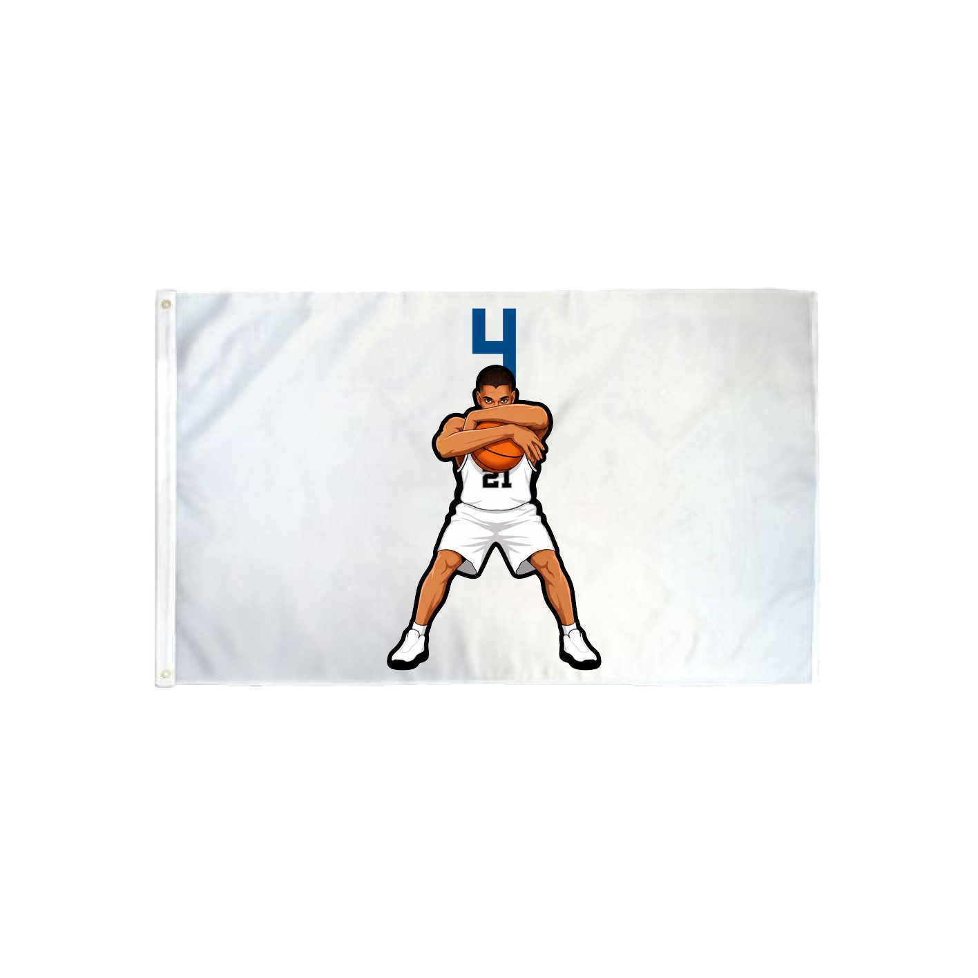 3x5 Flag — Number Top in Classic