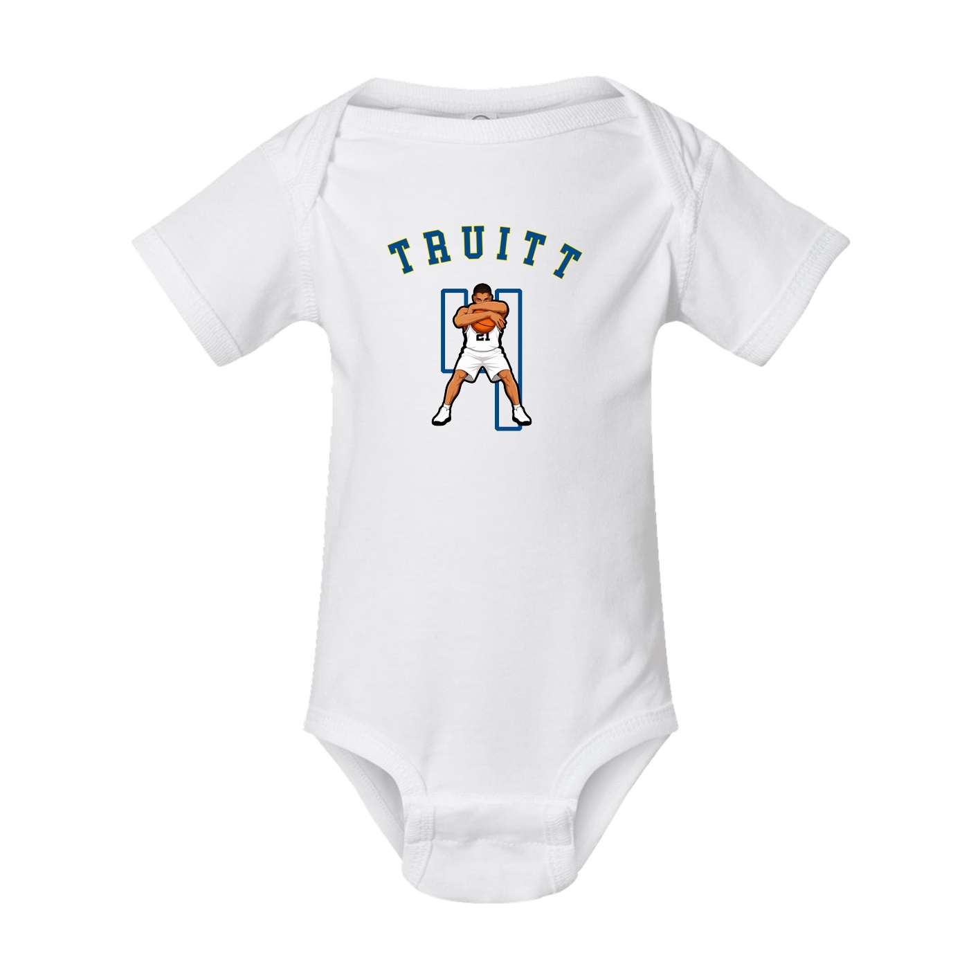 Baby Onesie — Shirsey Arch in White