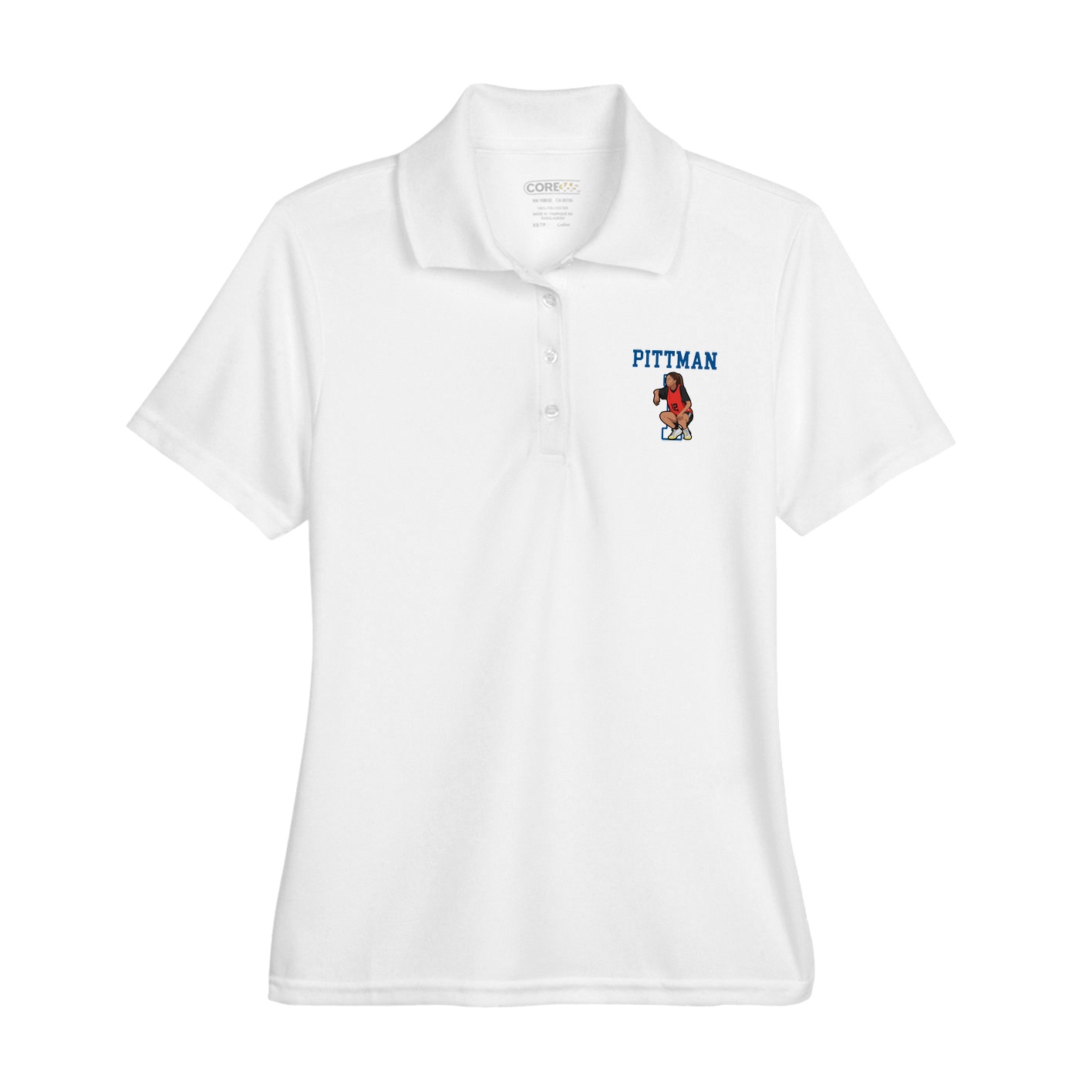 Womens Performance Polo — Shirsey in White