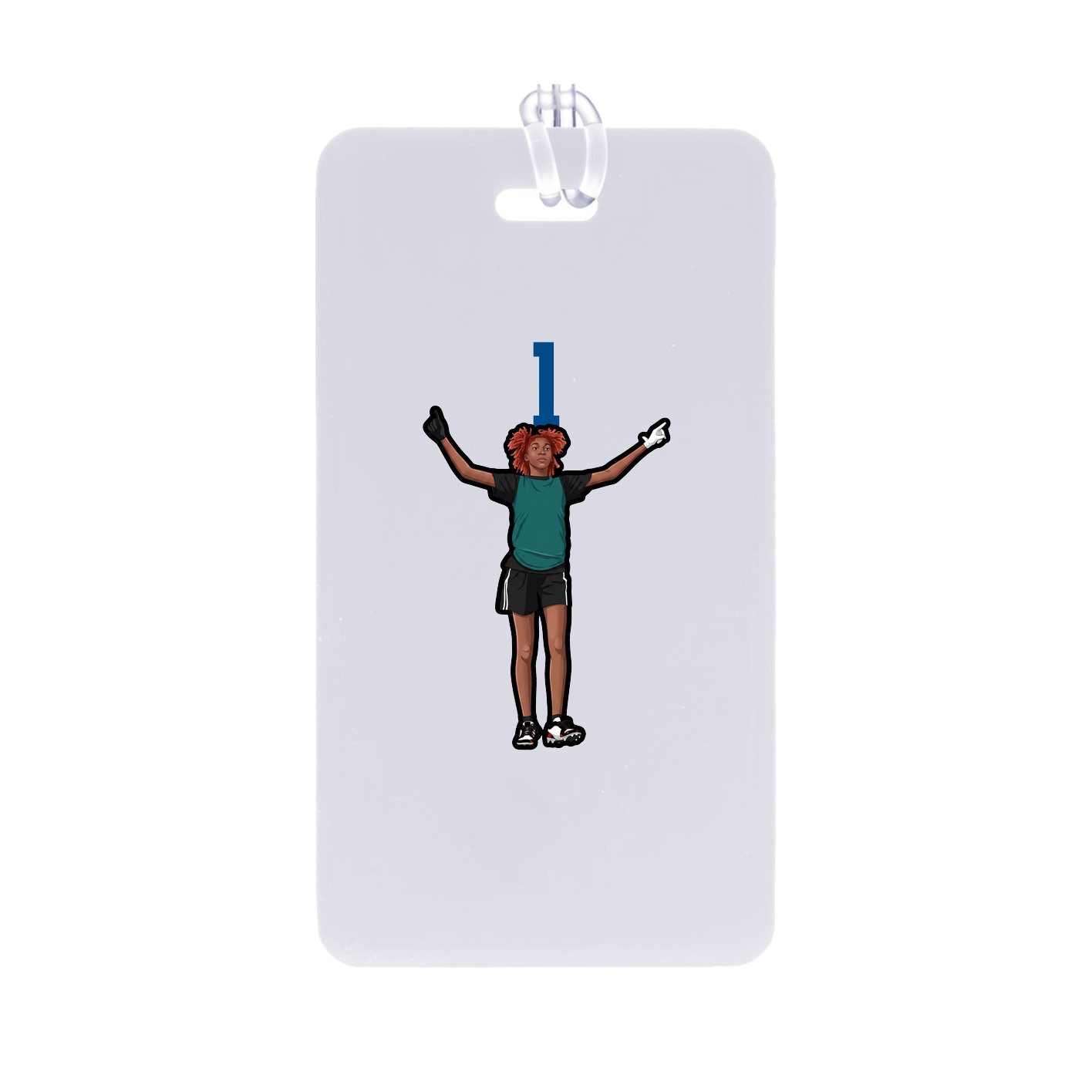 Bag Tag — Number Top in Classic
