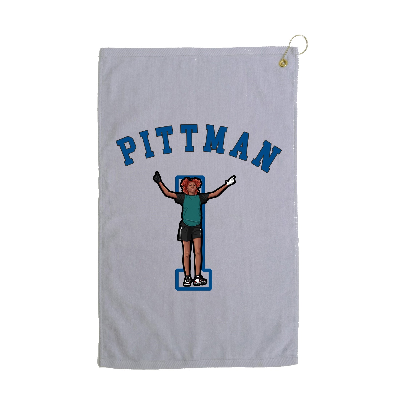 Golf Towel — Shirsey Arch in Grey