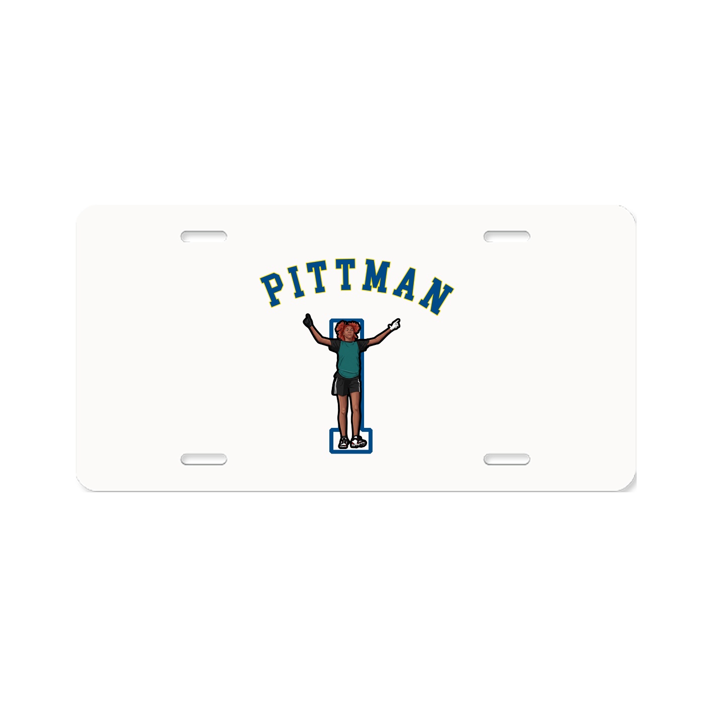 License Plate — Shirsey Arch in Classic