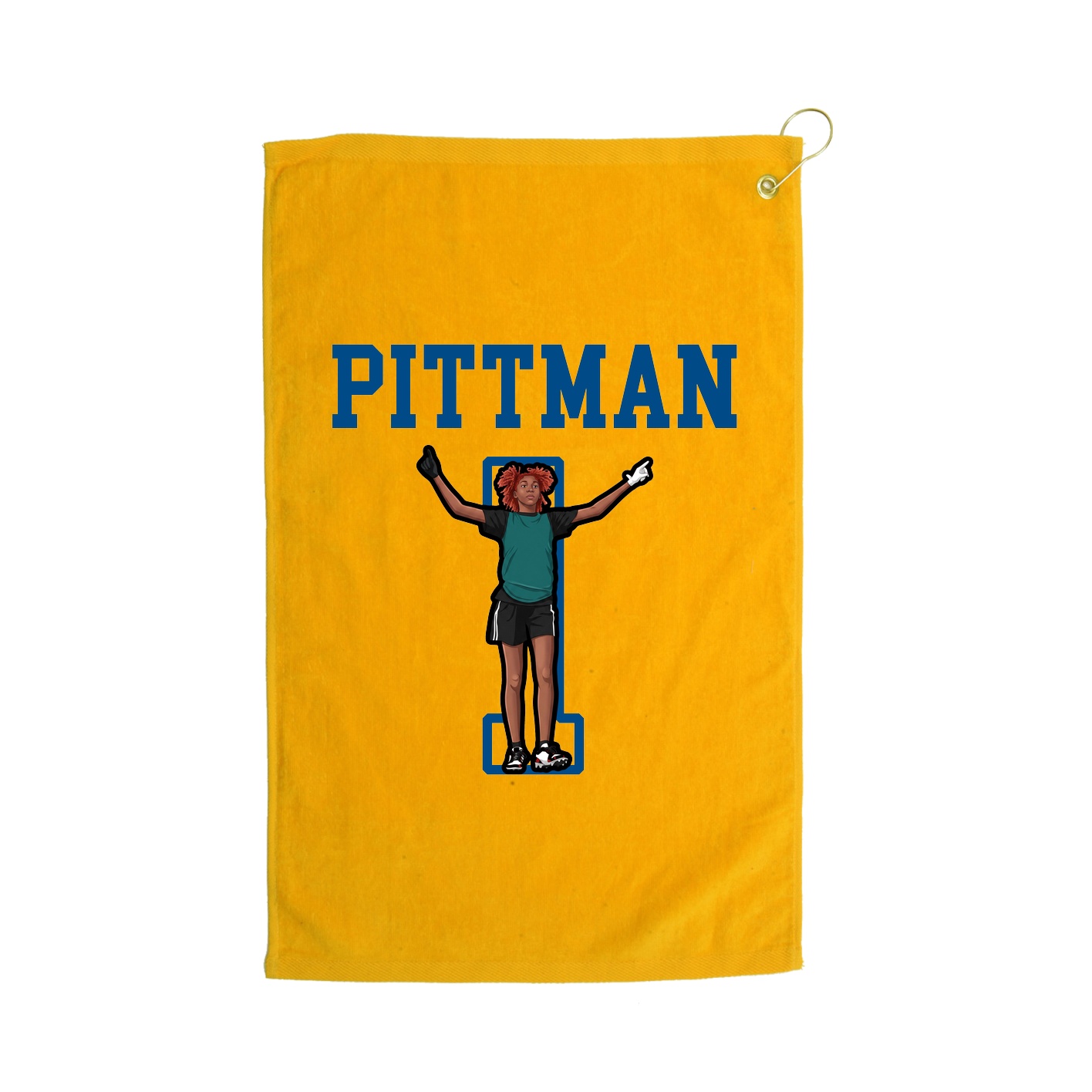 Golf Towel — Shirsey in Gold