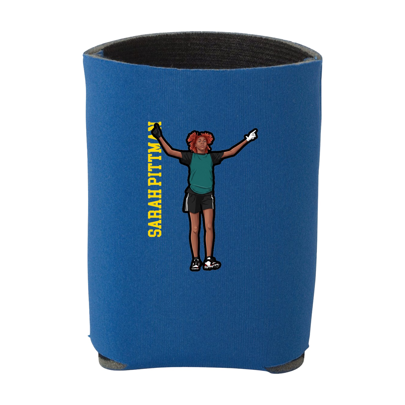 Can Holder — Name Vertical in Royal