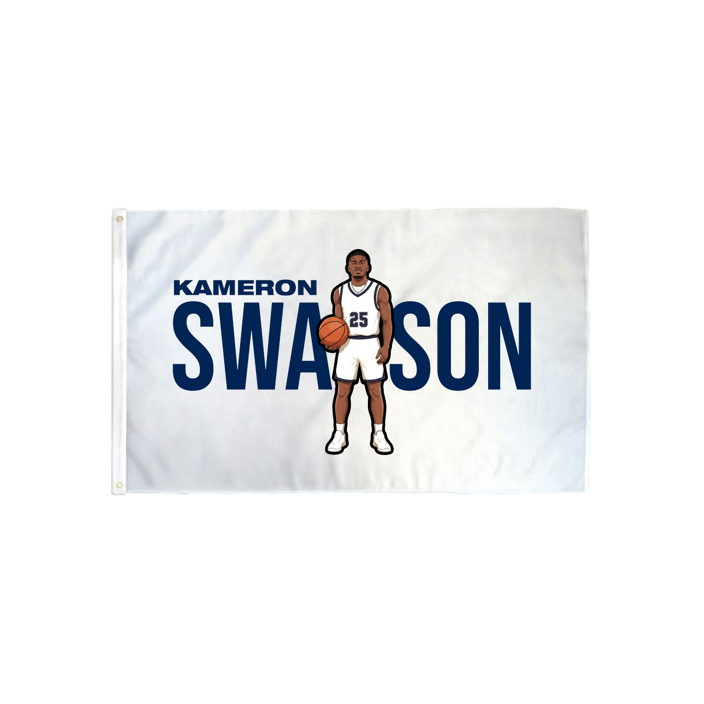 3x5 Flag — Player Name in Classic