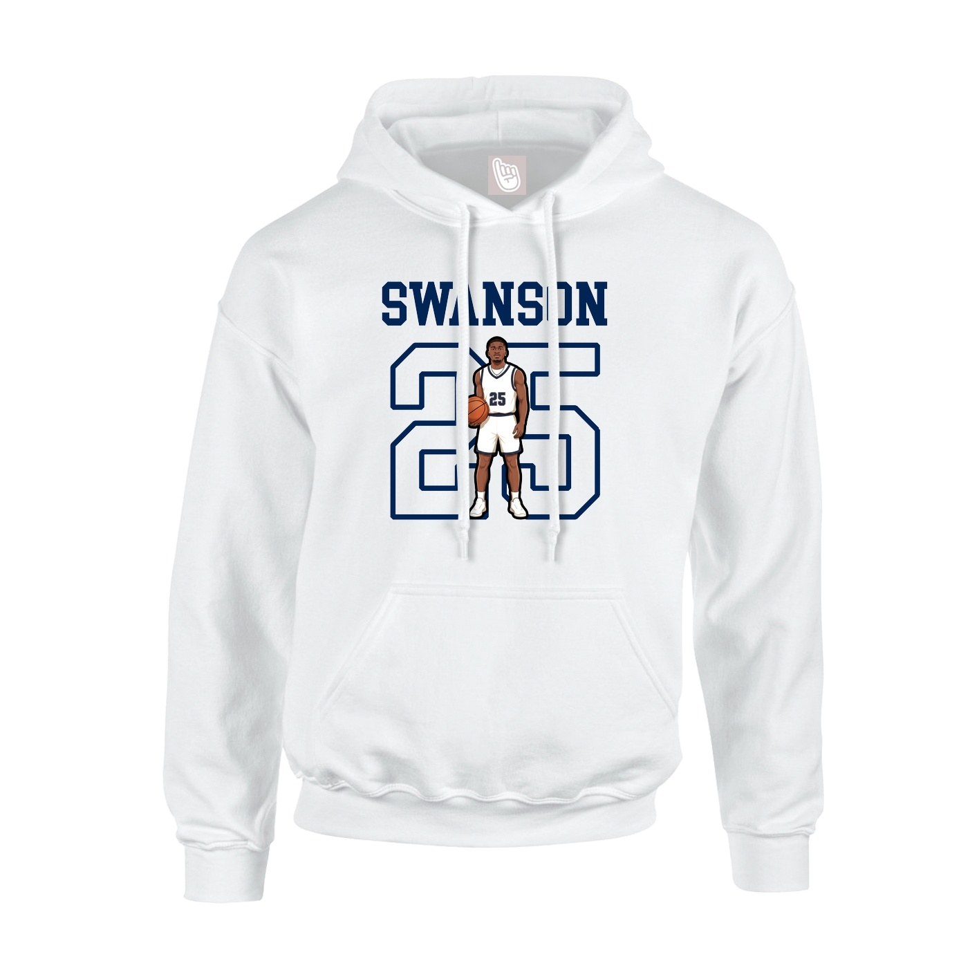 Youth Hoodie — Shirsey in White