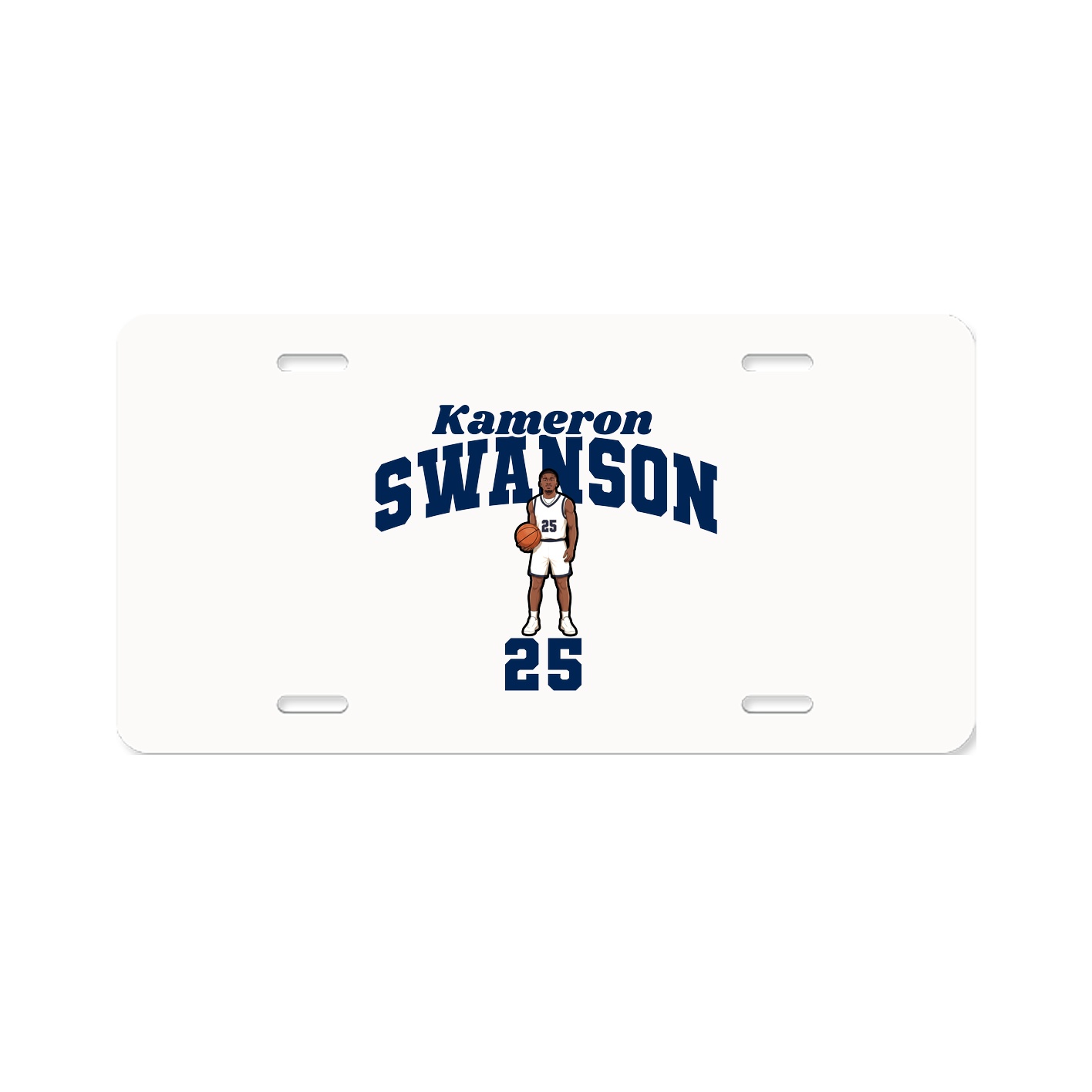 License Plate — Signature Arch in Classic
