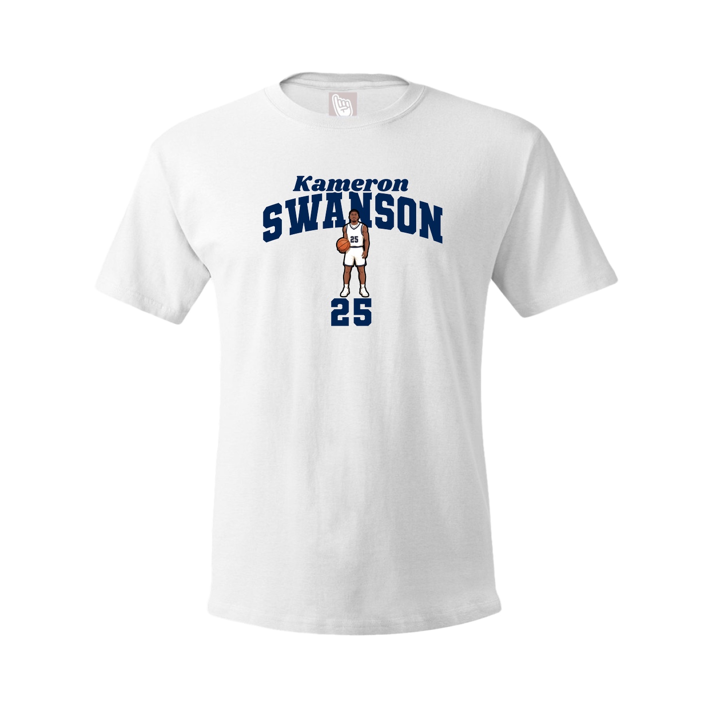 Youth Tee — Signature Arch in White