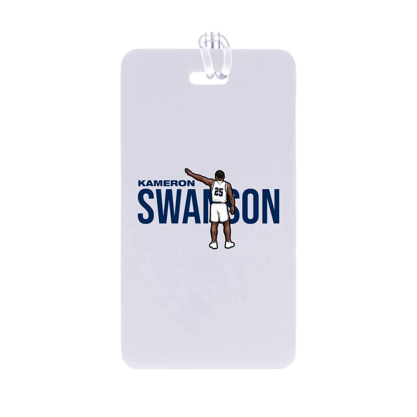 Bag Tag — Player Name in Classic