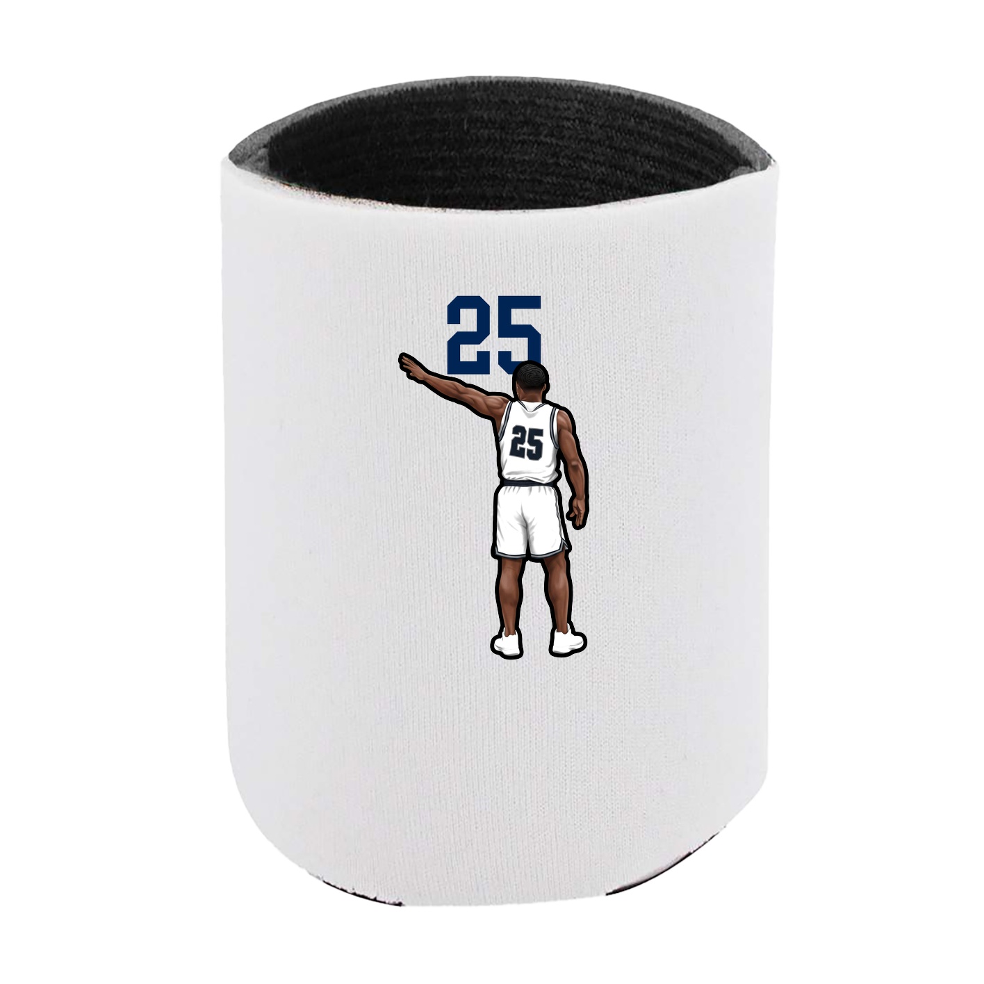 Can Holder — Number Top in White