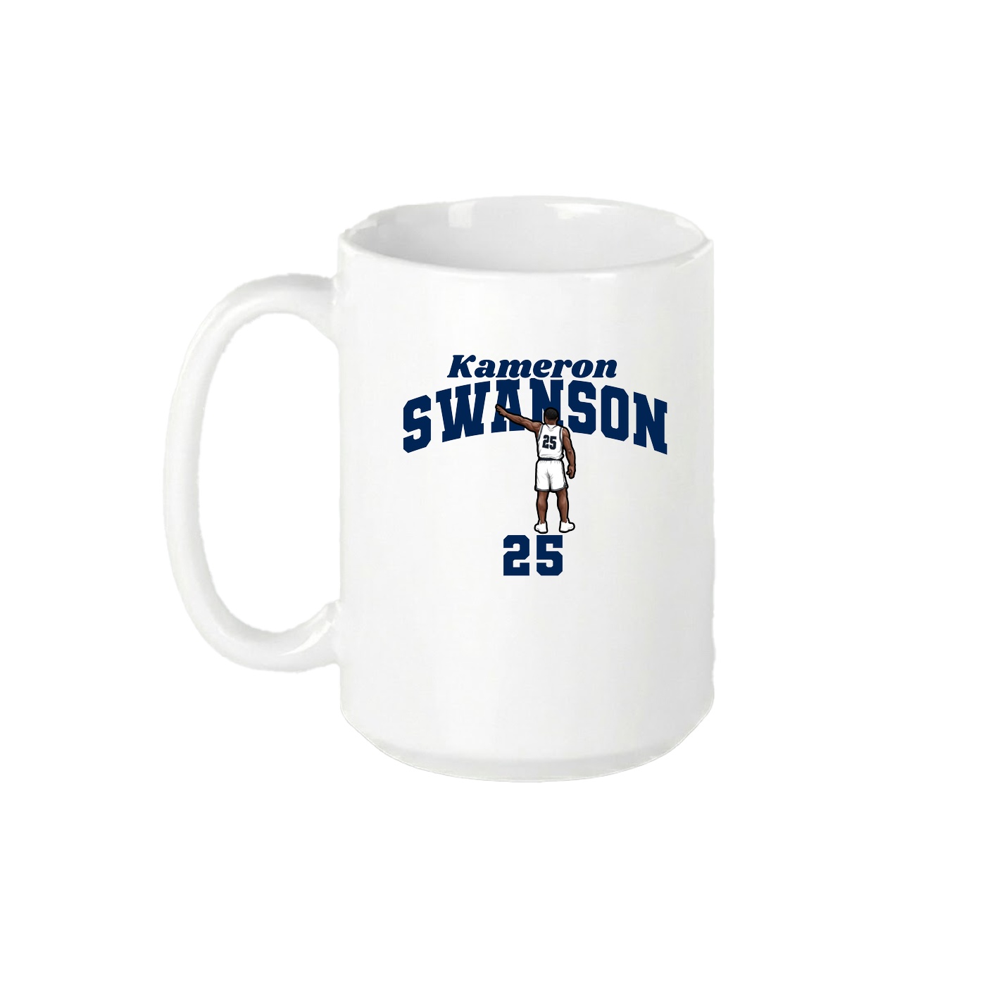 15oz Coffee Mug — Signature Arch in White