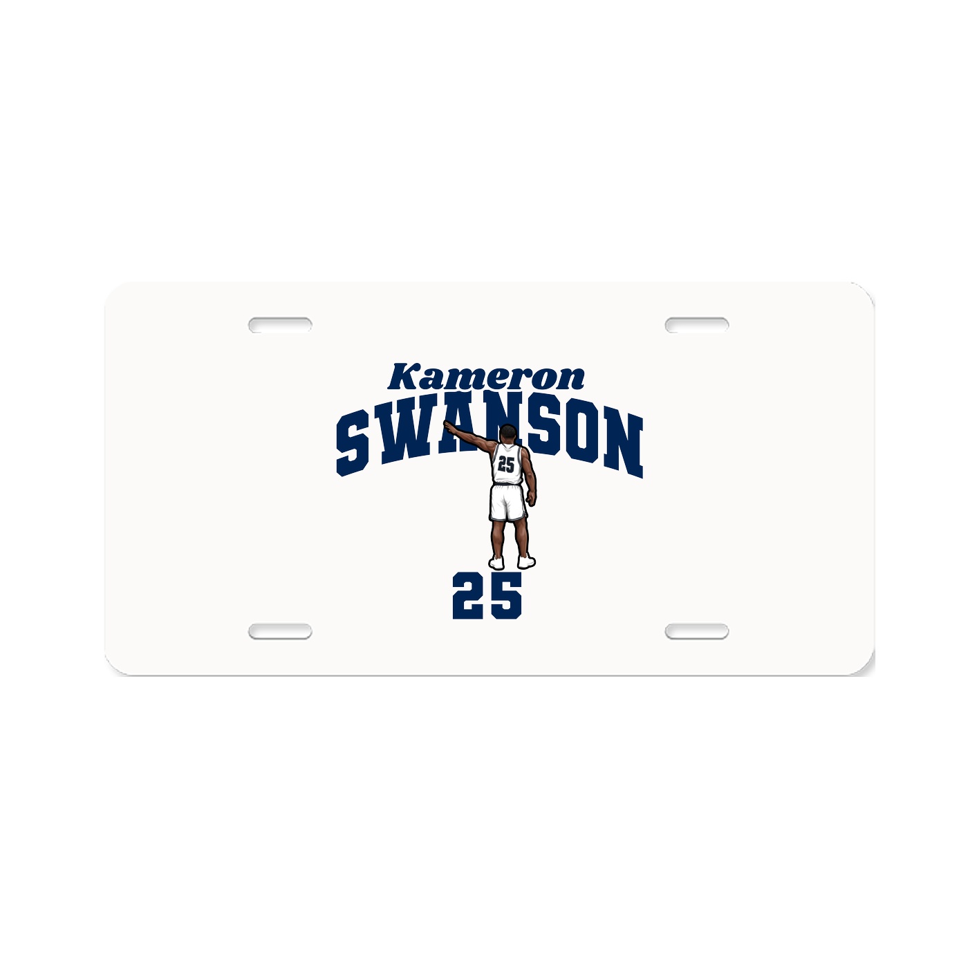 License Plate — Signature Arch in Classic