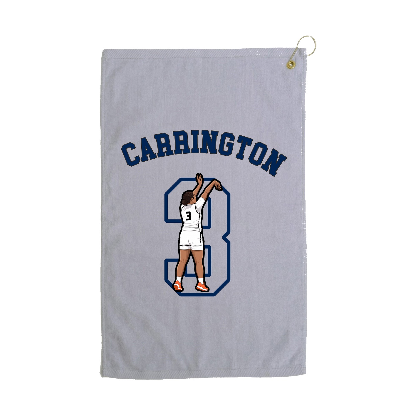 Golf Towel — Shirsey Arch in Grey