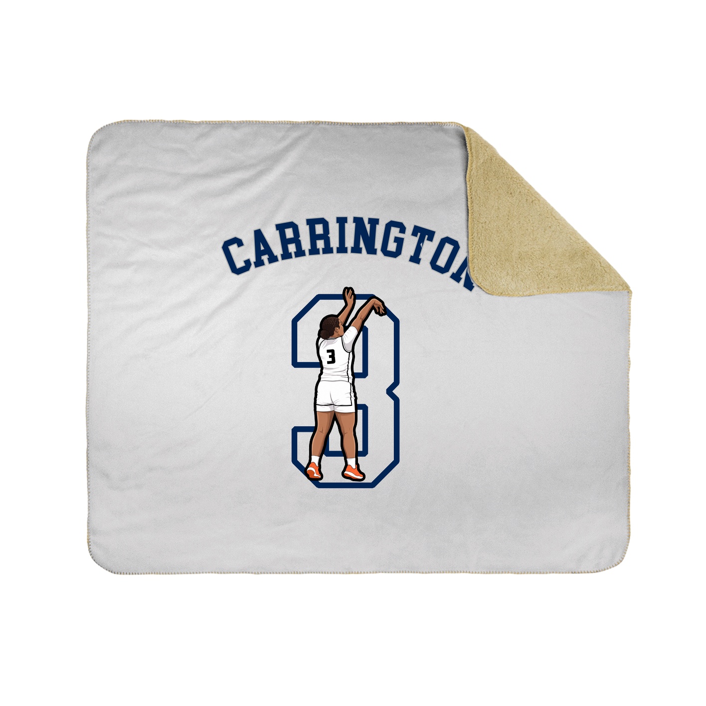 Throw Blanket — Shirsey Arch in White