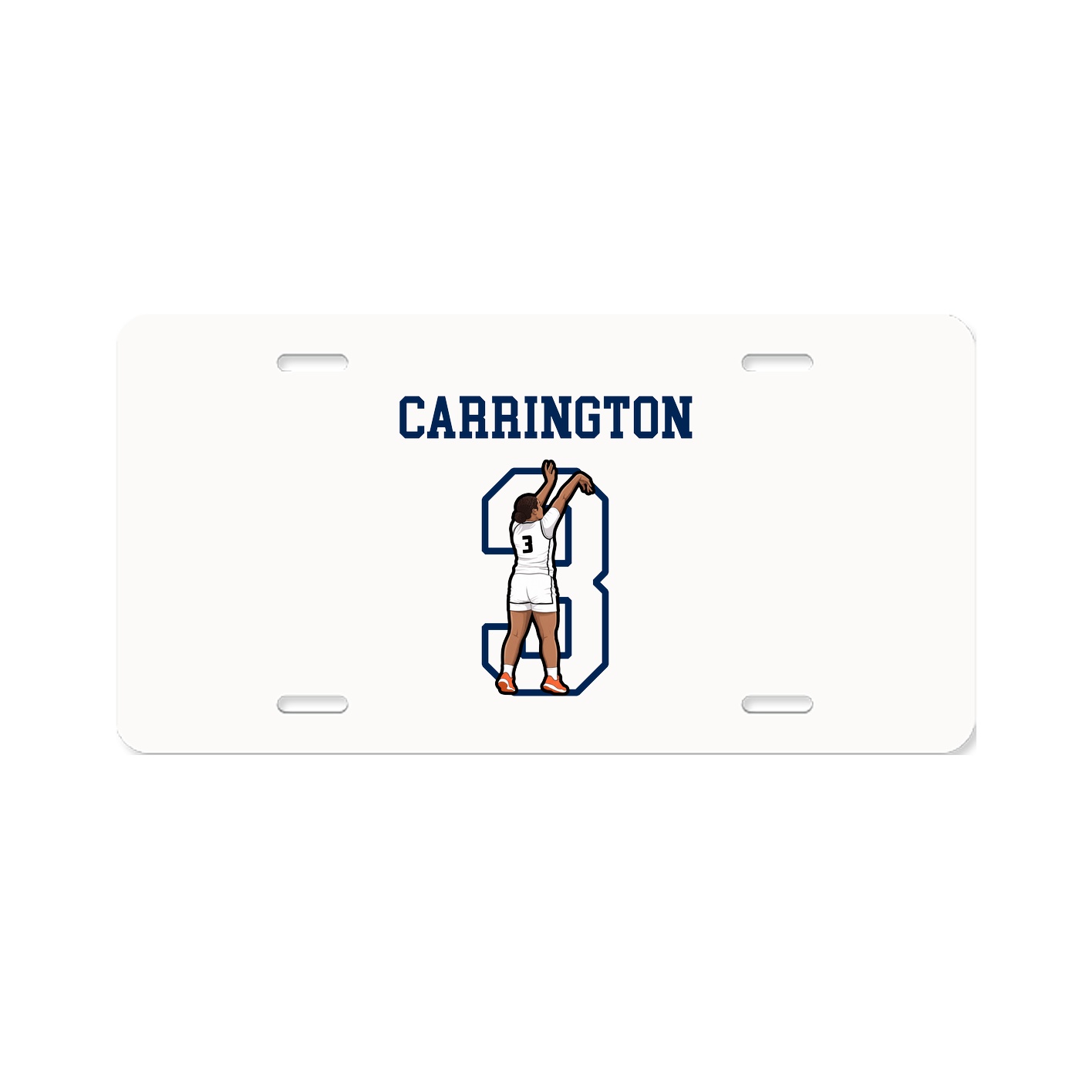 License Plate — Shirsey in Classic