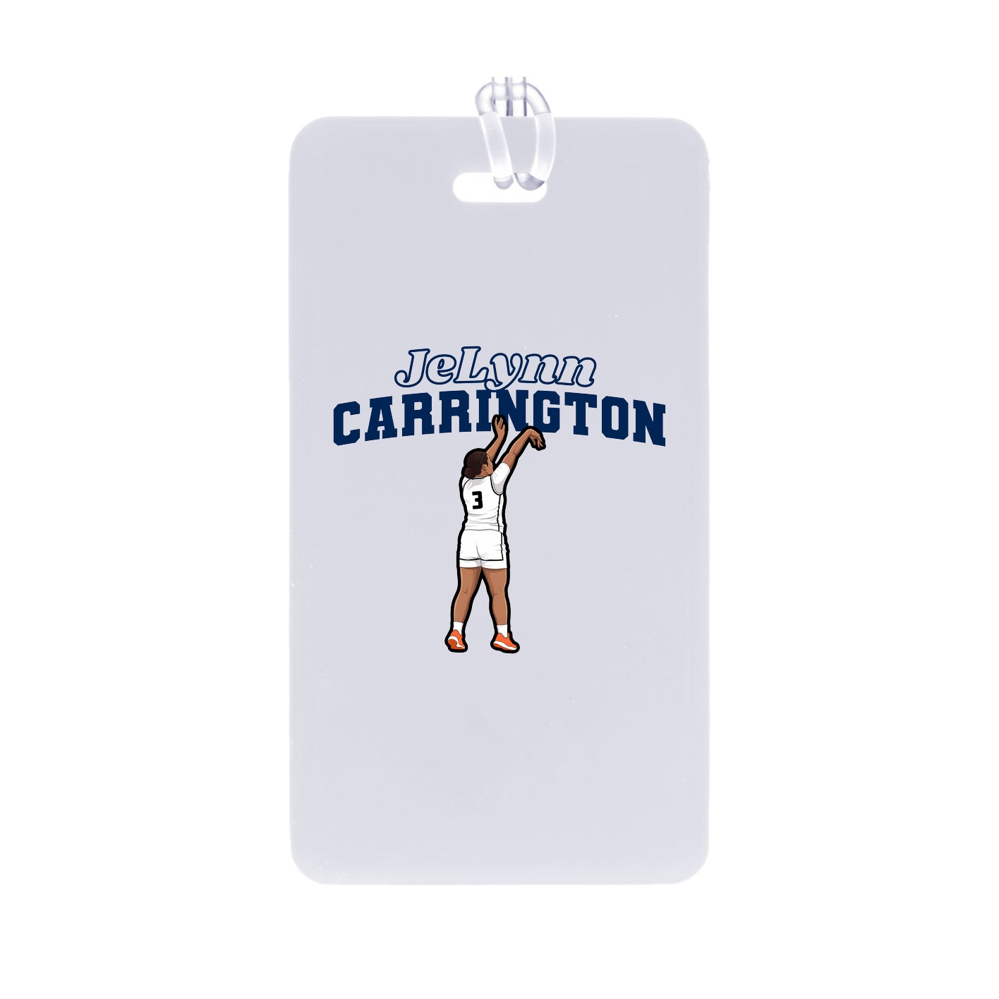 Bag Tag — Name Arch in Classic