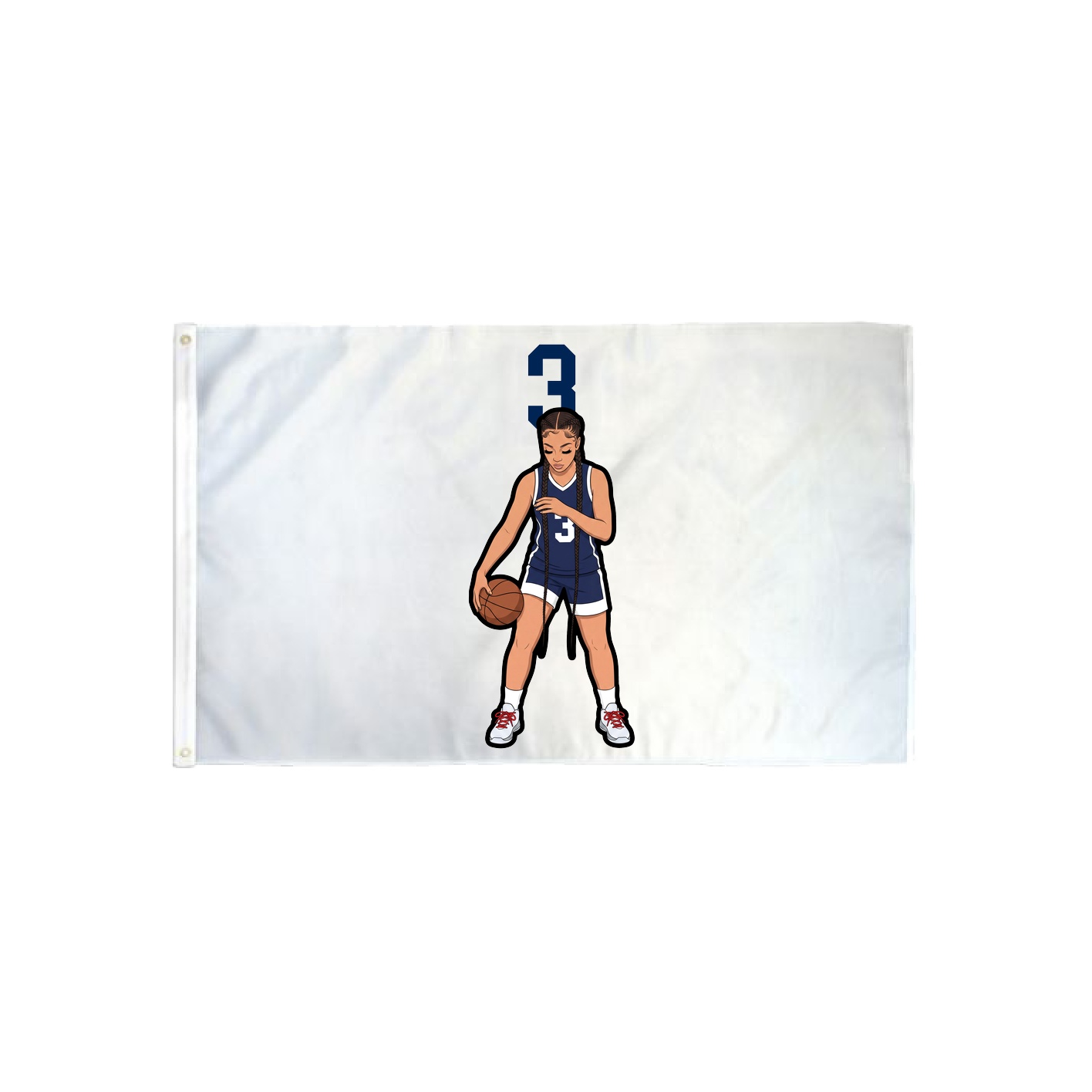 3x5 Flag — Number Top in Classic