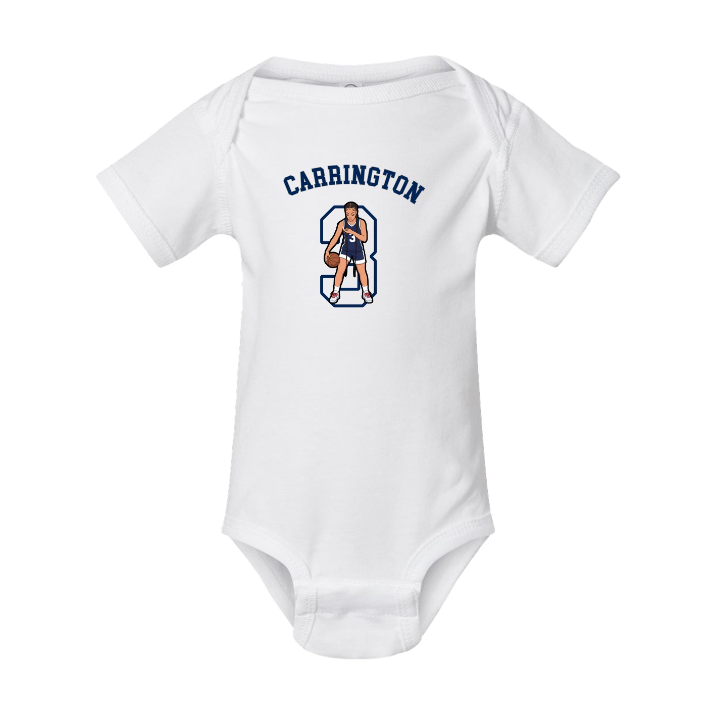 Baby Onesie — Shirsey Arch in White