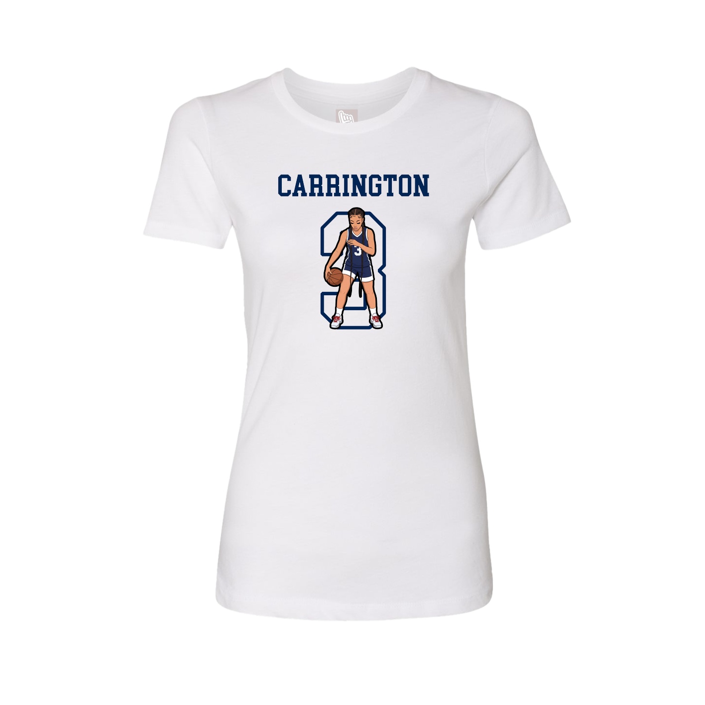 Fitted Women's Tee — Shirsey in White