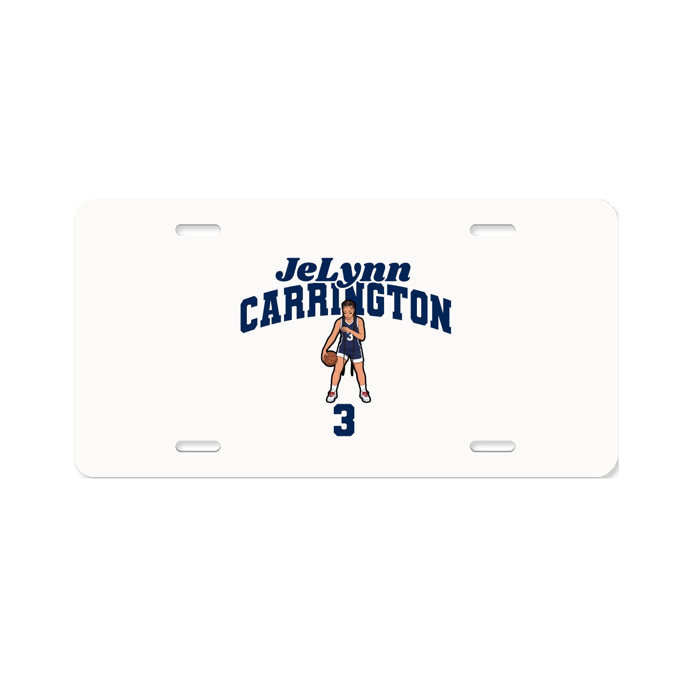 License Plate — Signature Arch in Classic