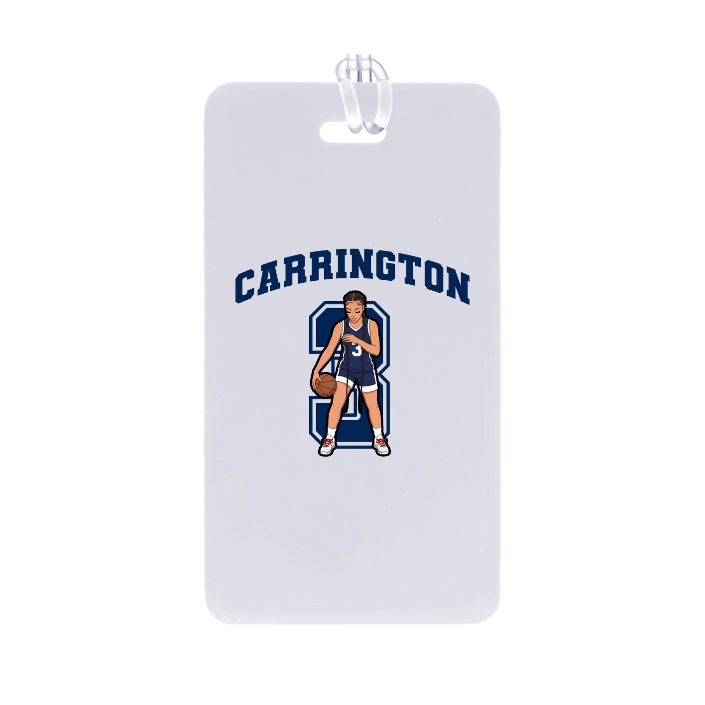 Bag Tag — Number in Classic