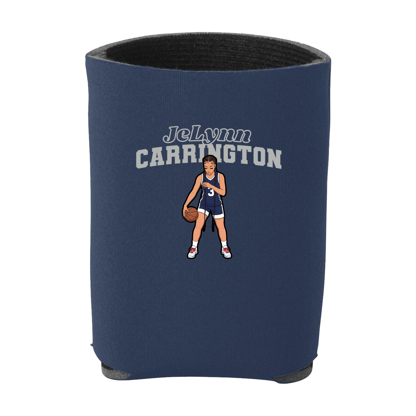 Can Holder — Name Arch in Navy