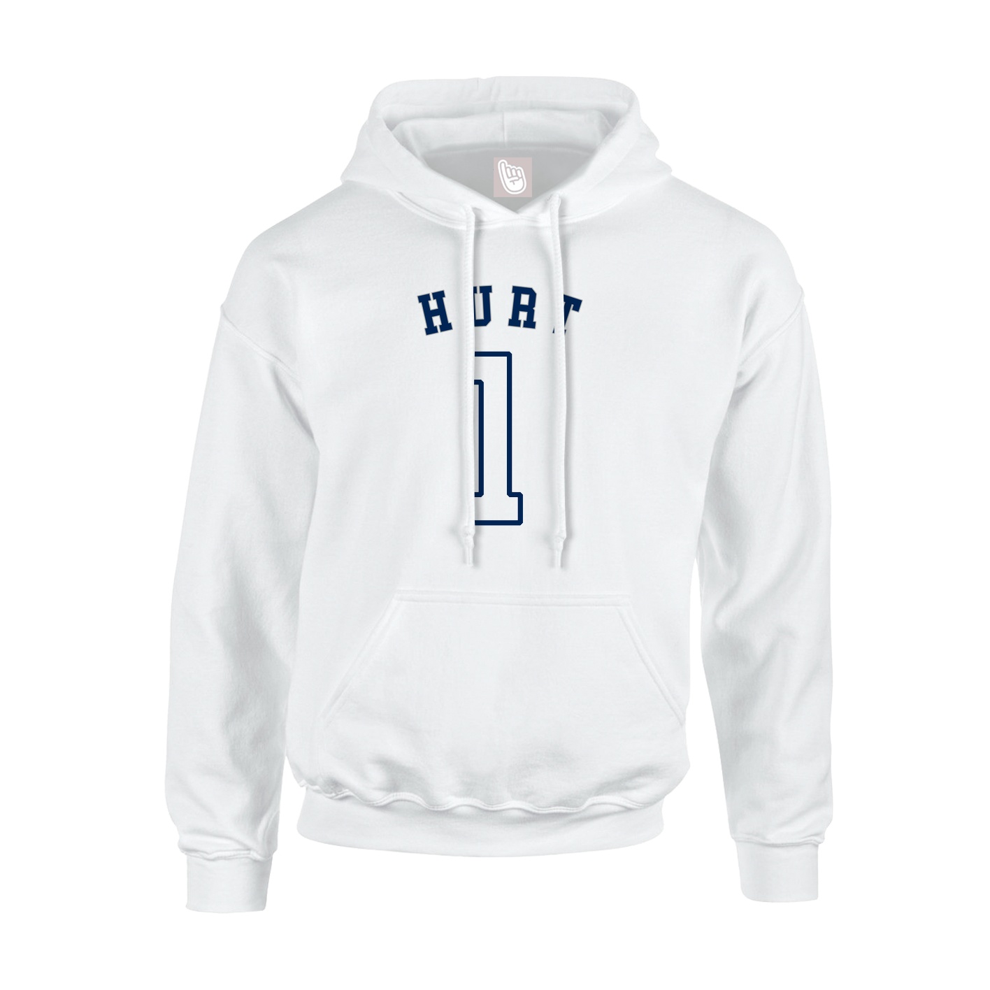 Hoodie — Shirsey Arch in White