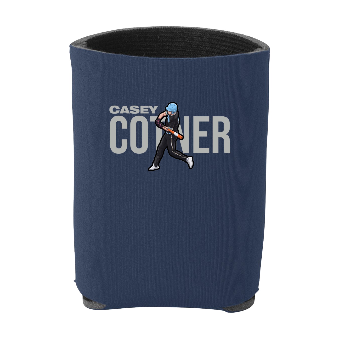 Can Holder — Player Name in Navy