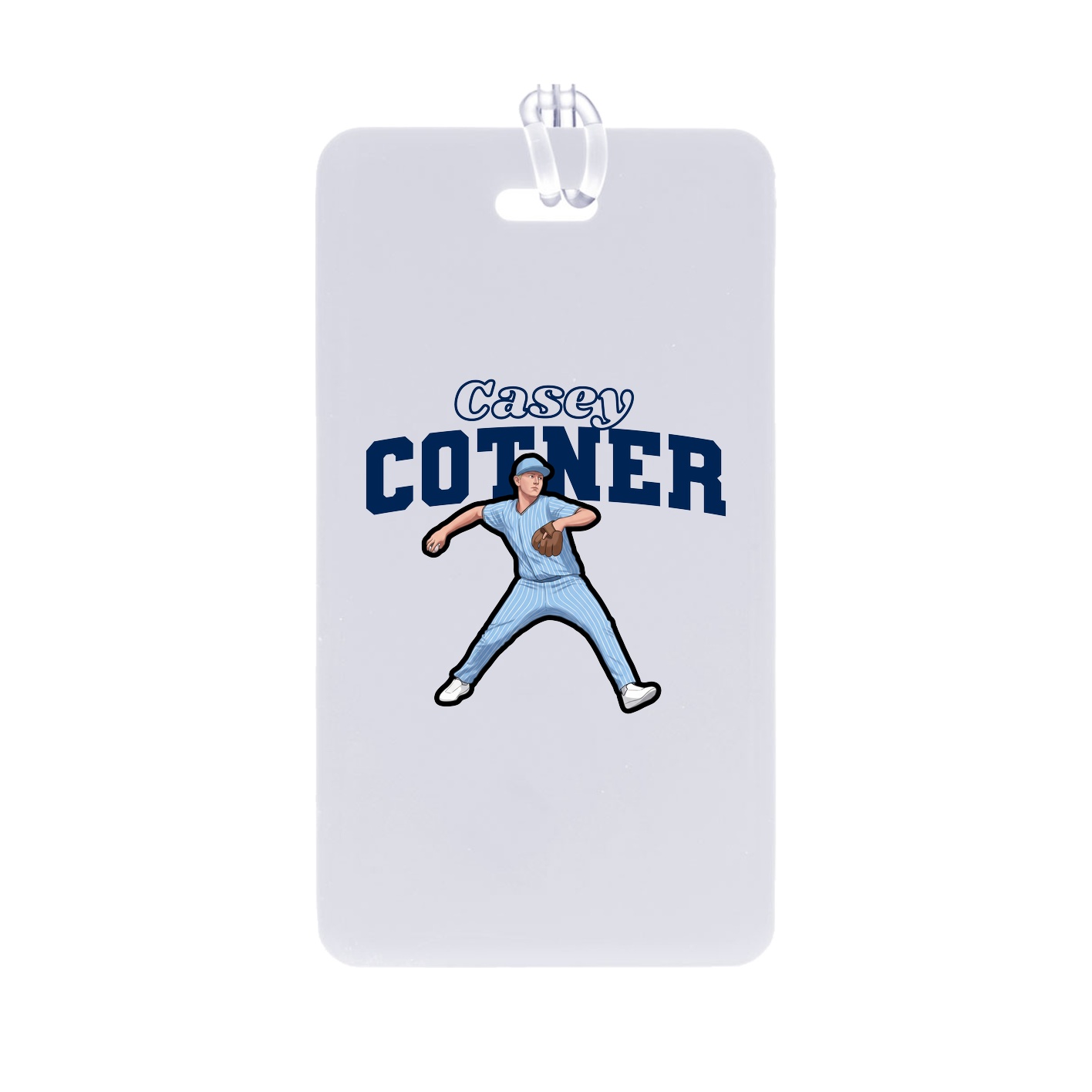Bag Tag — Name Arch in Classic