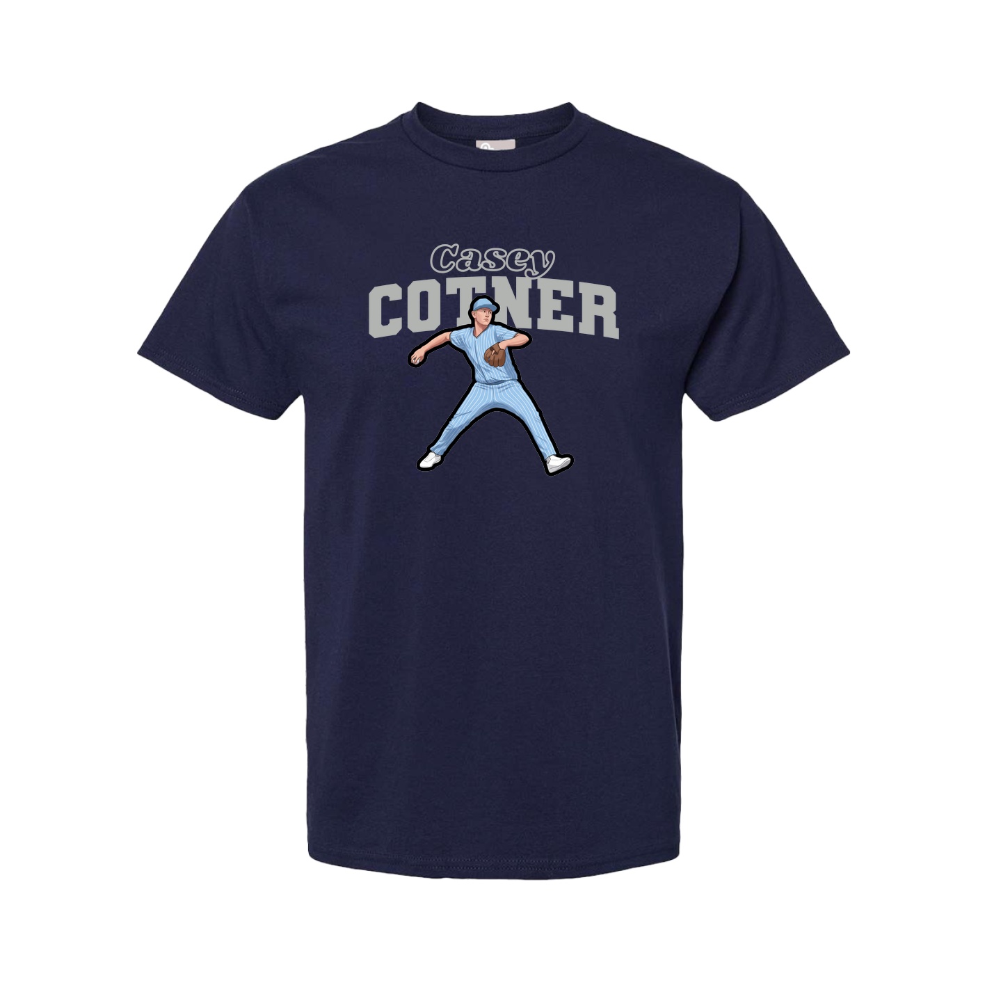 Tee — Name Arch in Navy